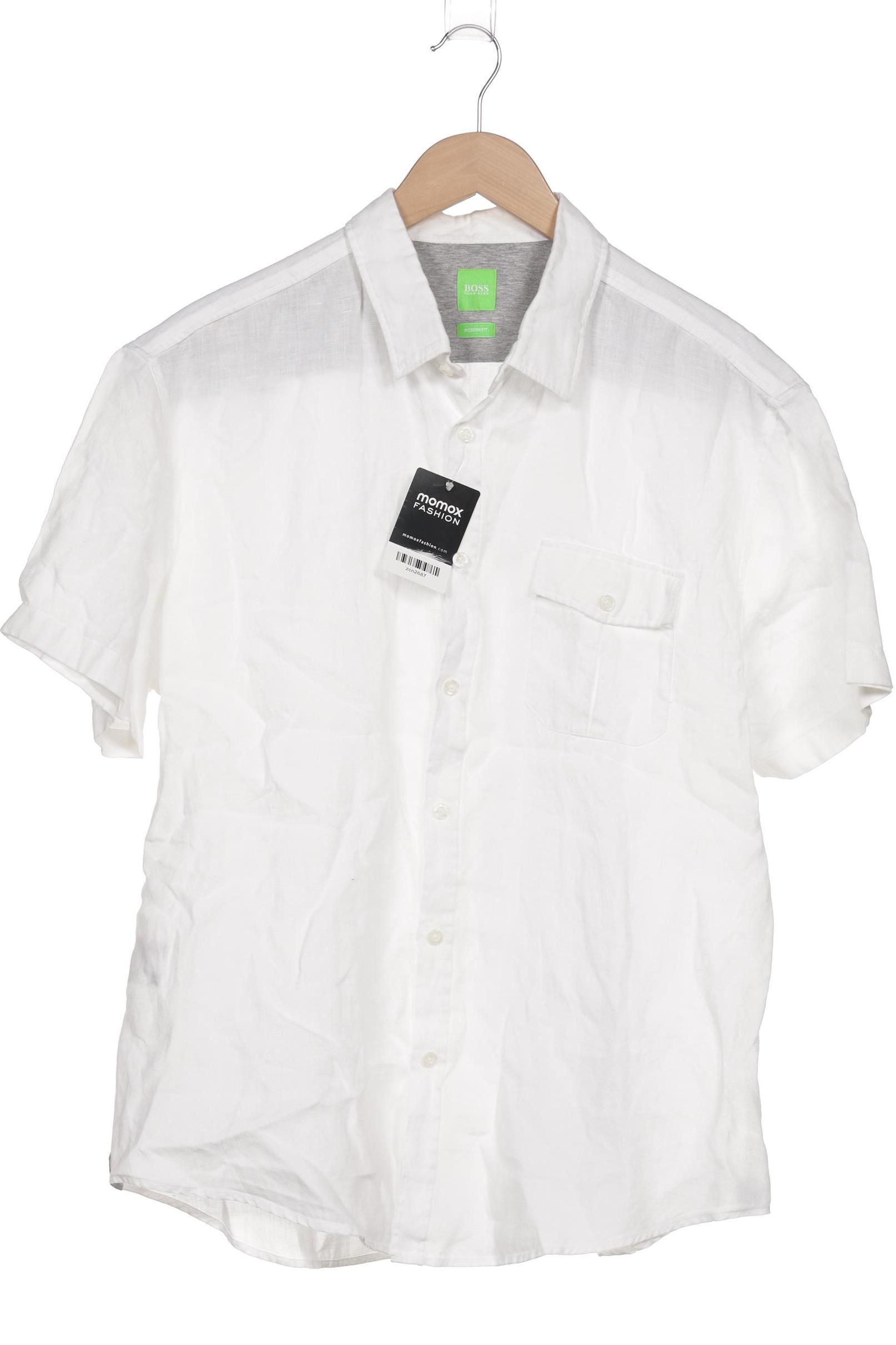 

Boss Green Herren Hemd, weiß, Gr. 58