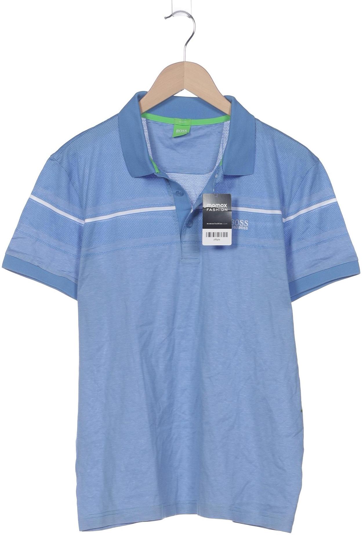 

Boss Green Herren Poloshirt, blau, Gr. 54