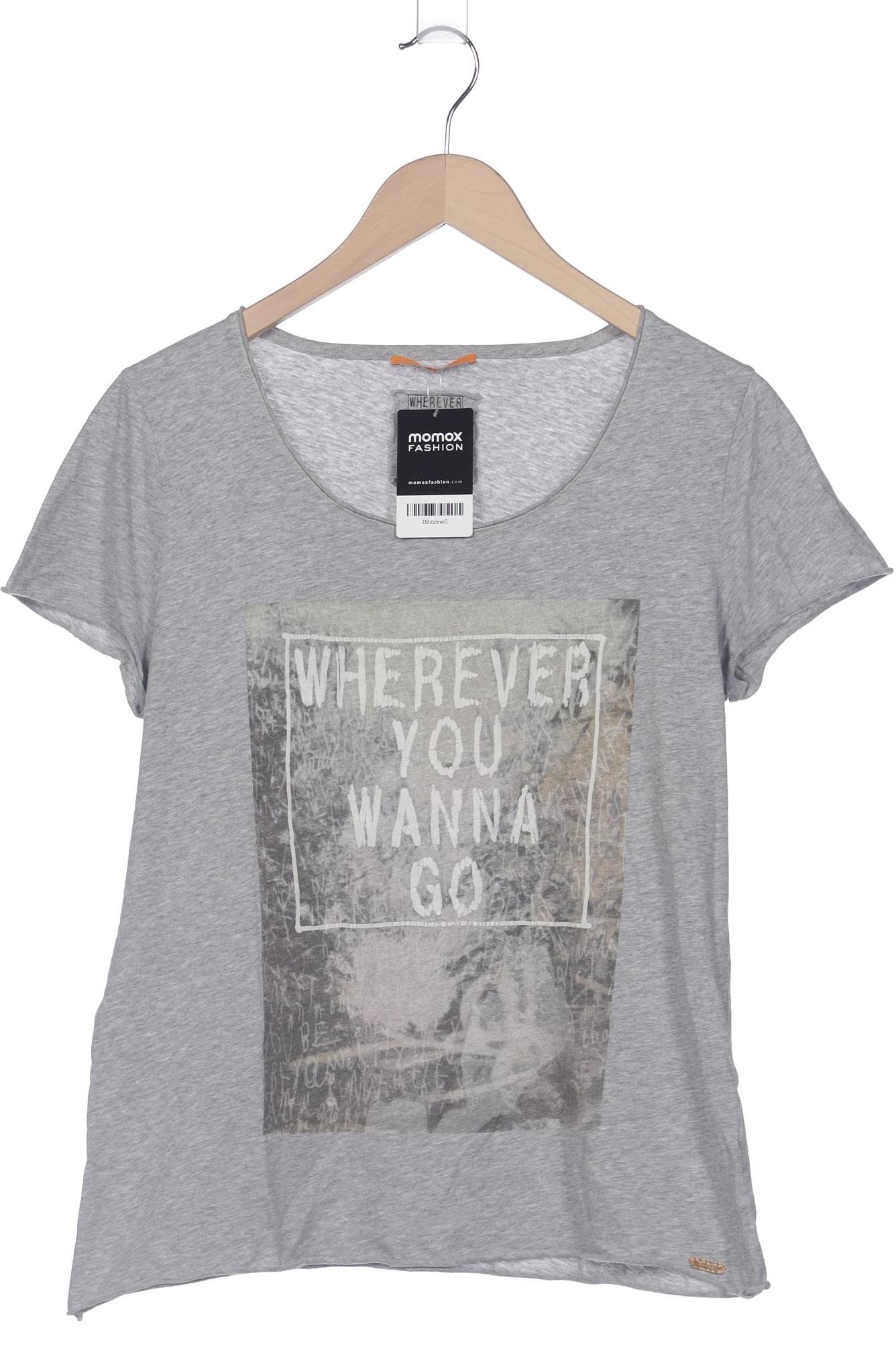 

Boss Orange Damen T-Shirt, grau, Gr. 36