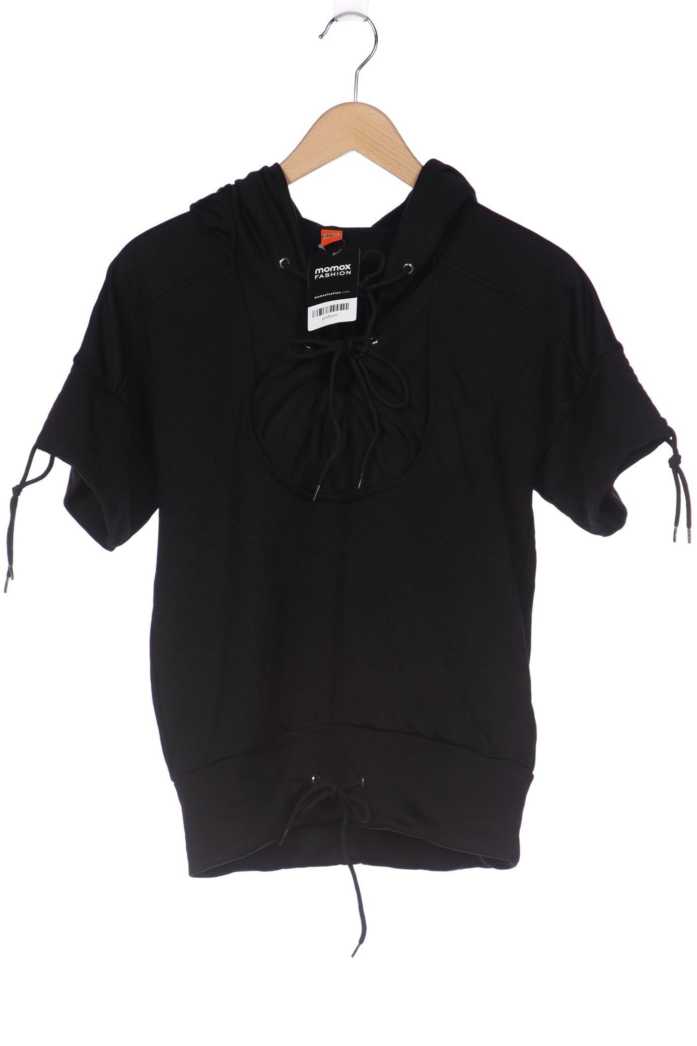 

Boss Orange Damen Kapuzenpullover, schwarz