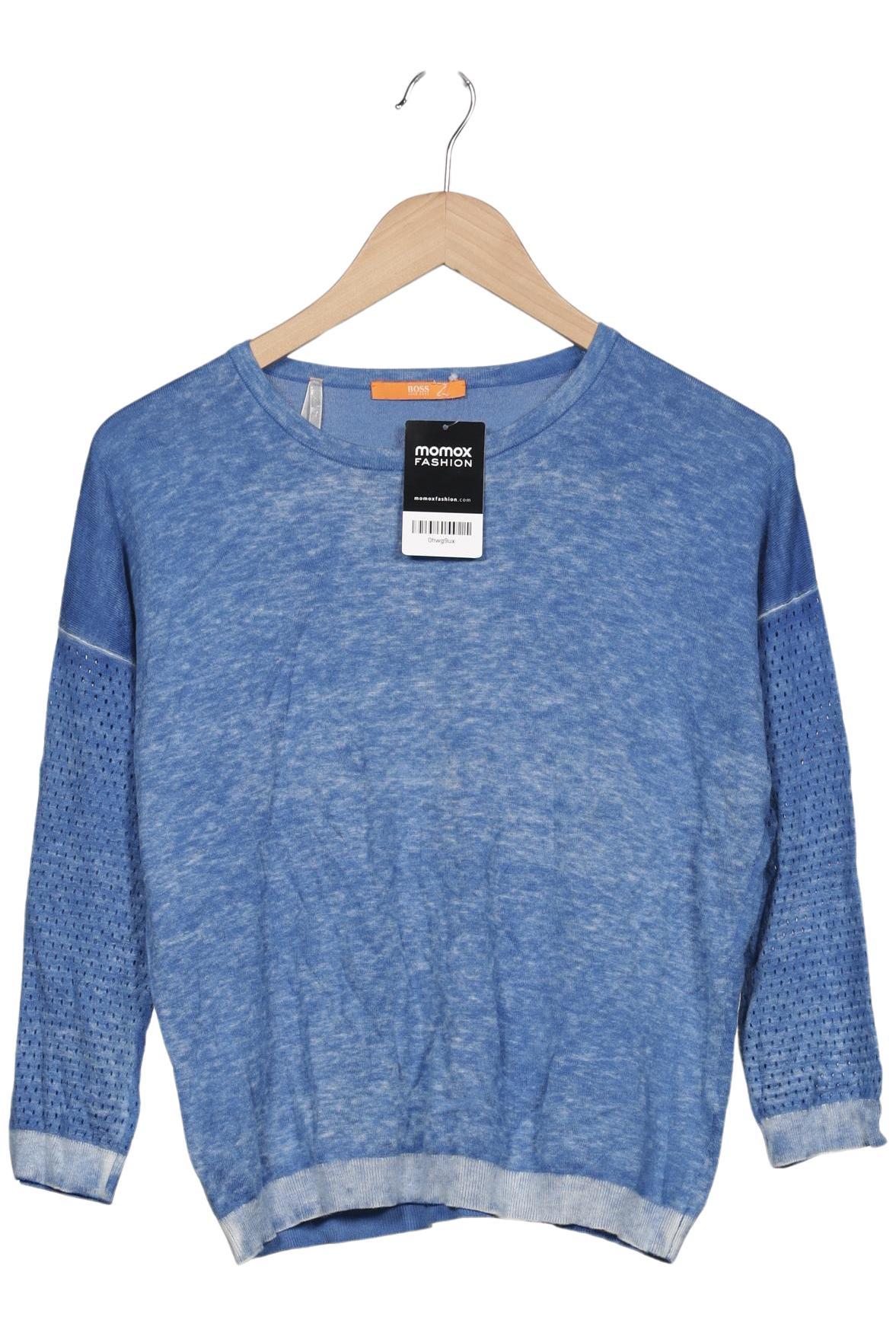 

Boss Orange Damen Pullover, blau, Gr. 38