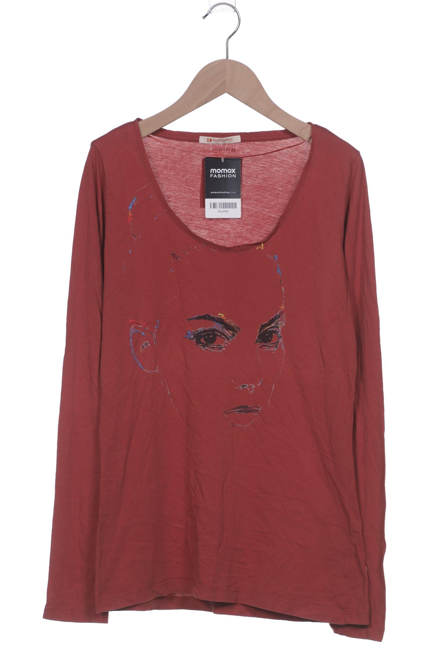 

Boss Orange Damen Langarmshirt, rot, Gr. 42