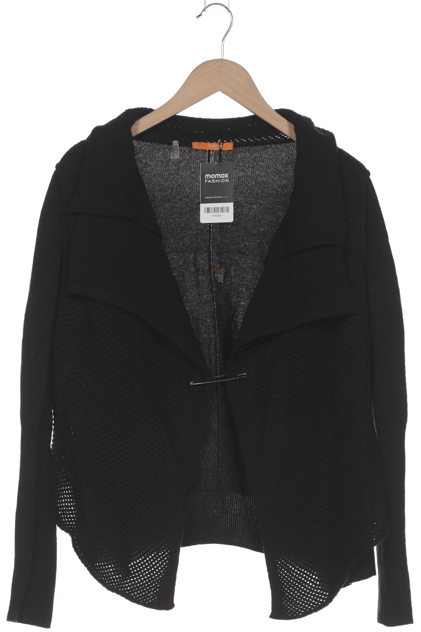 

Boss Orange Damen Strickjacke, schwarz, Gr. 38
