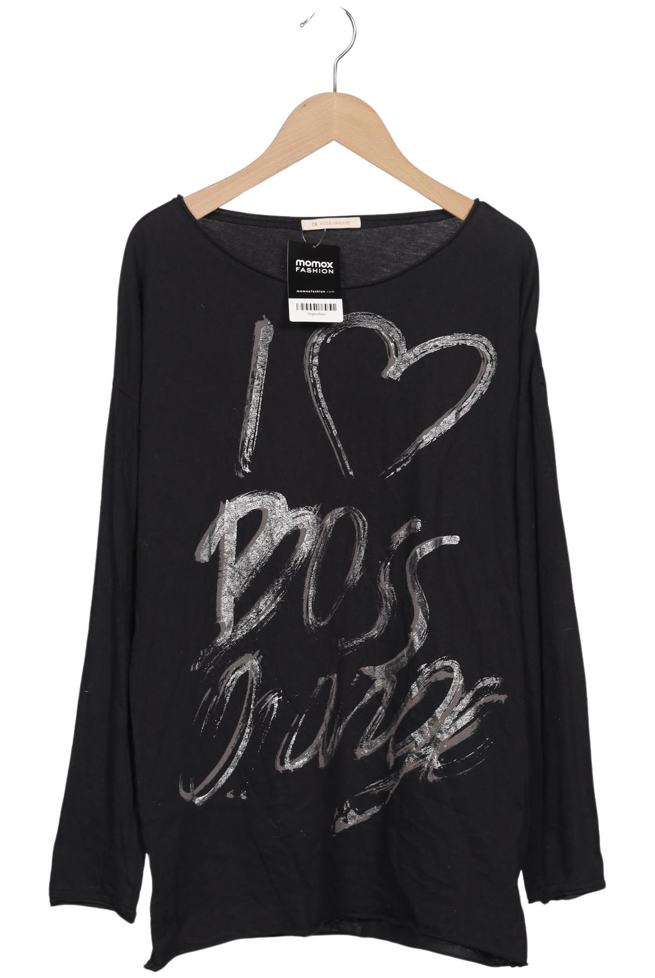

Boss Orange Damen Langarmshirt, schwarz, Gr. 34