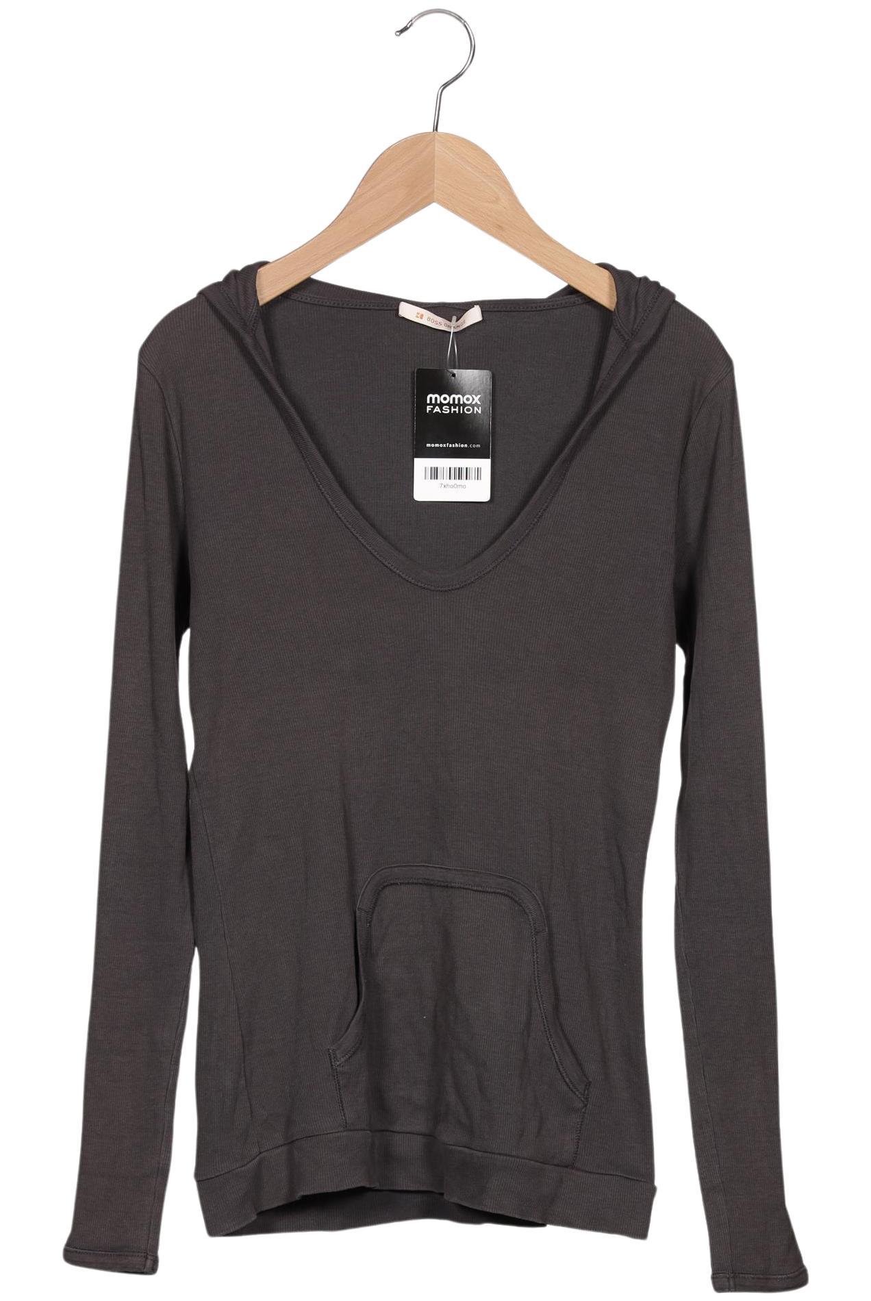 

Boss Orange Damen Kapuzenpullover, grau, Gr. 38