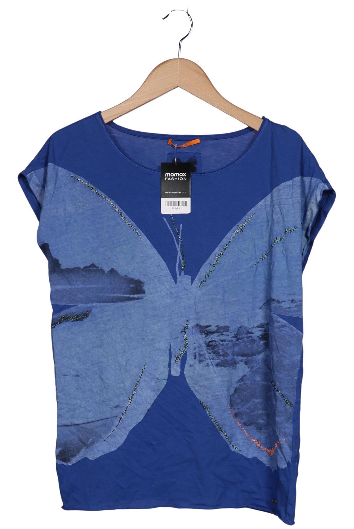 

Boss Orange Damen T-Shirt, blau, Gr. 38