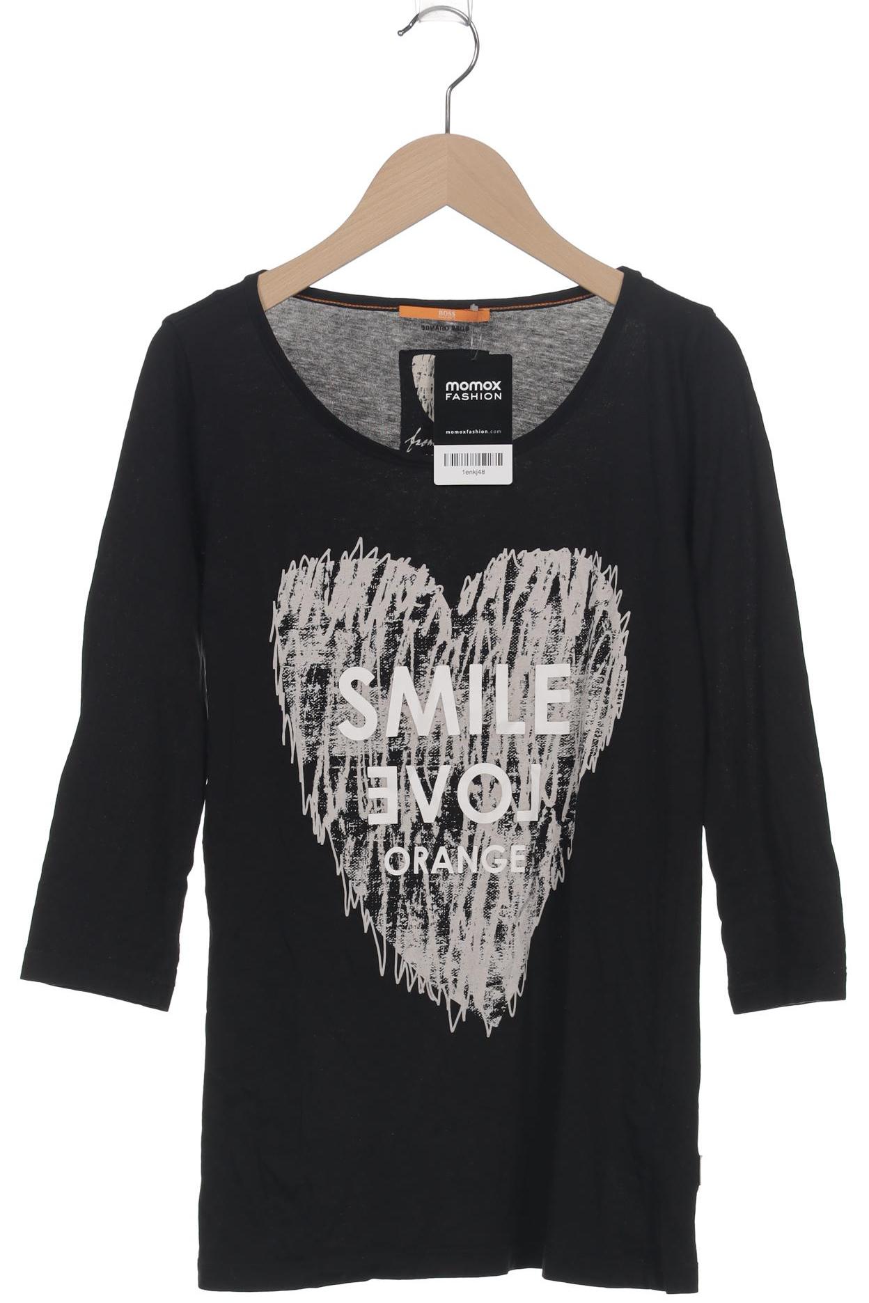 

Boss Orange Damen Langarmshirt, schwarz, Gr. 36