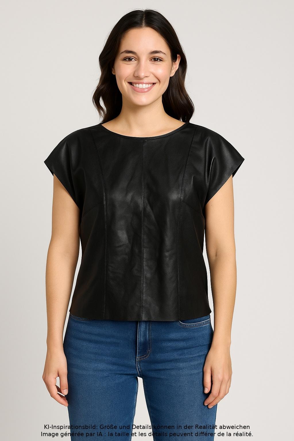 

Boss Orange Damen T-Shirt, schwarz, Gr. 40