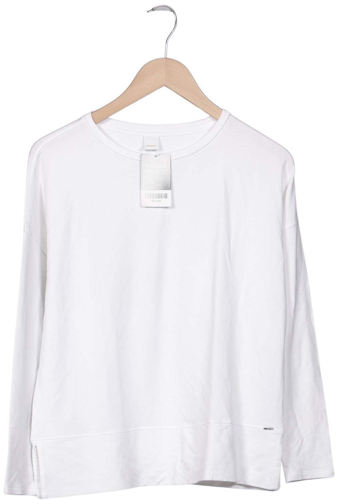 

Boss Orange Damen Langarmshirt, weiß, Gr. 36