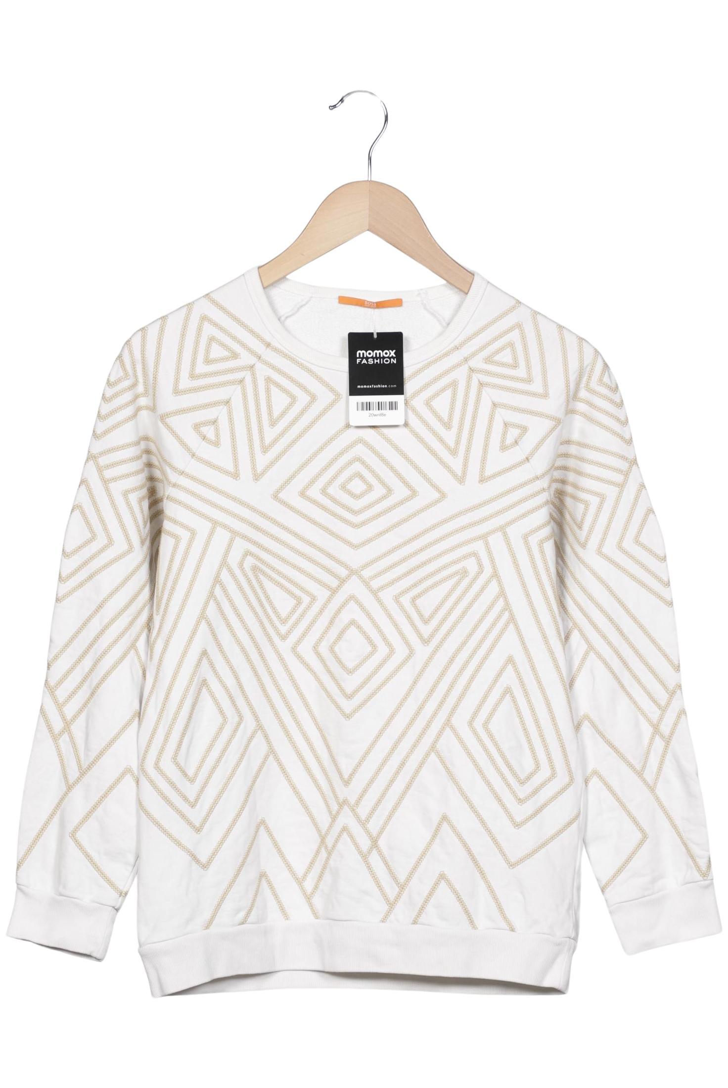 

Boss Orange Damen Sweatshirt, weiß, Gr. 36