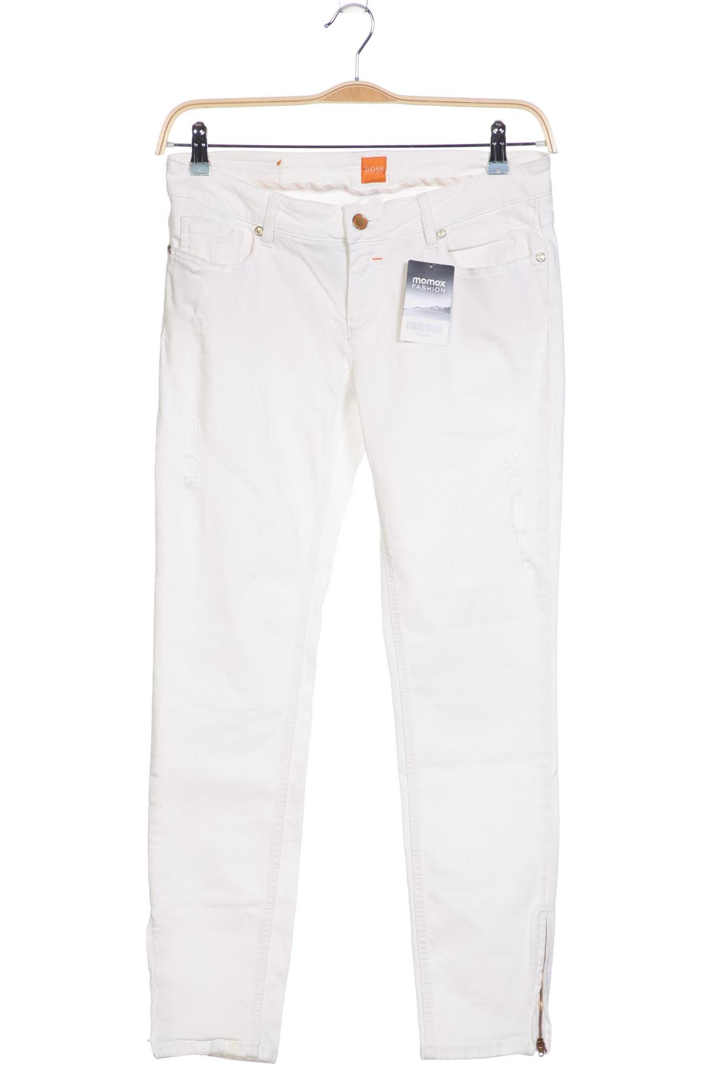 

Boss Orange Damen Jeans, weiß