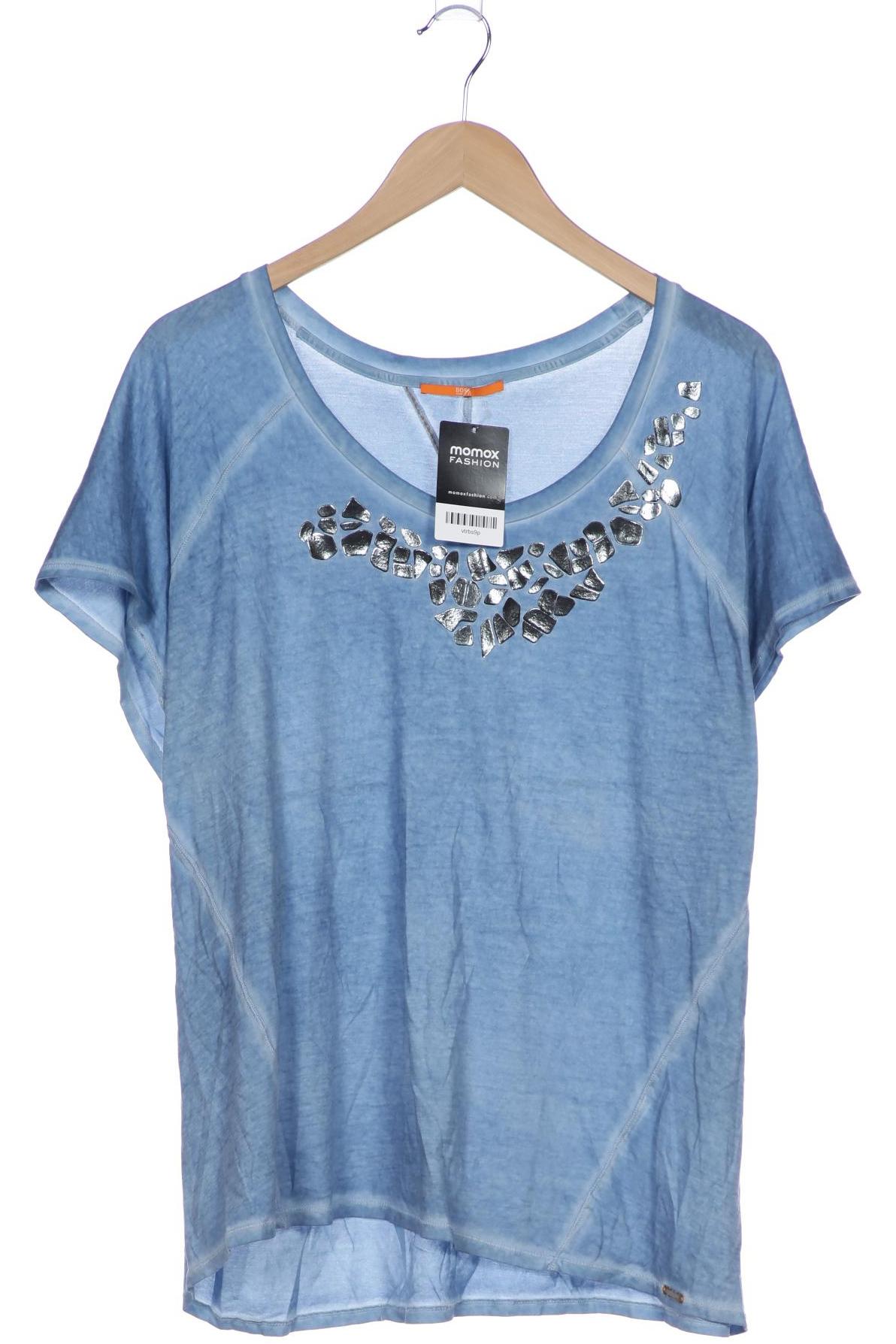 

Boss Orange Damen T-Shirt, blau, Gr. 48