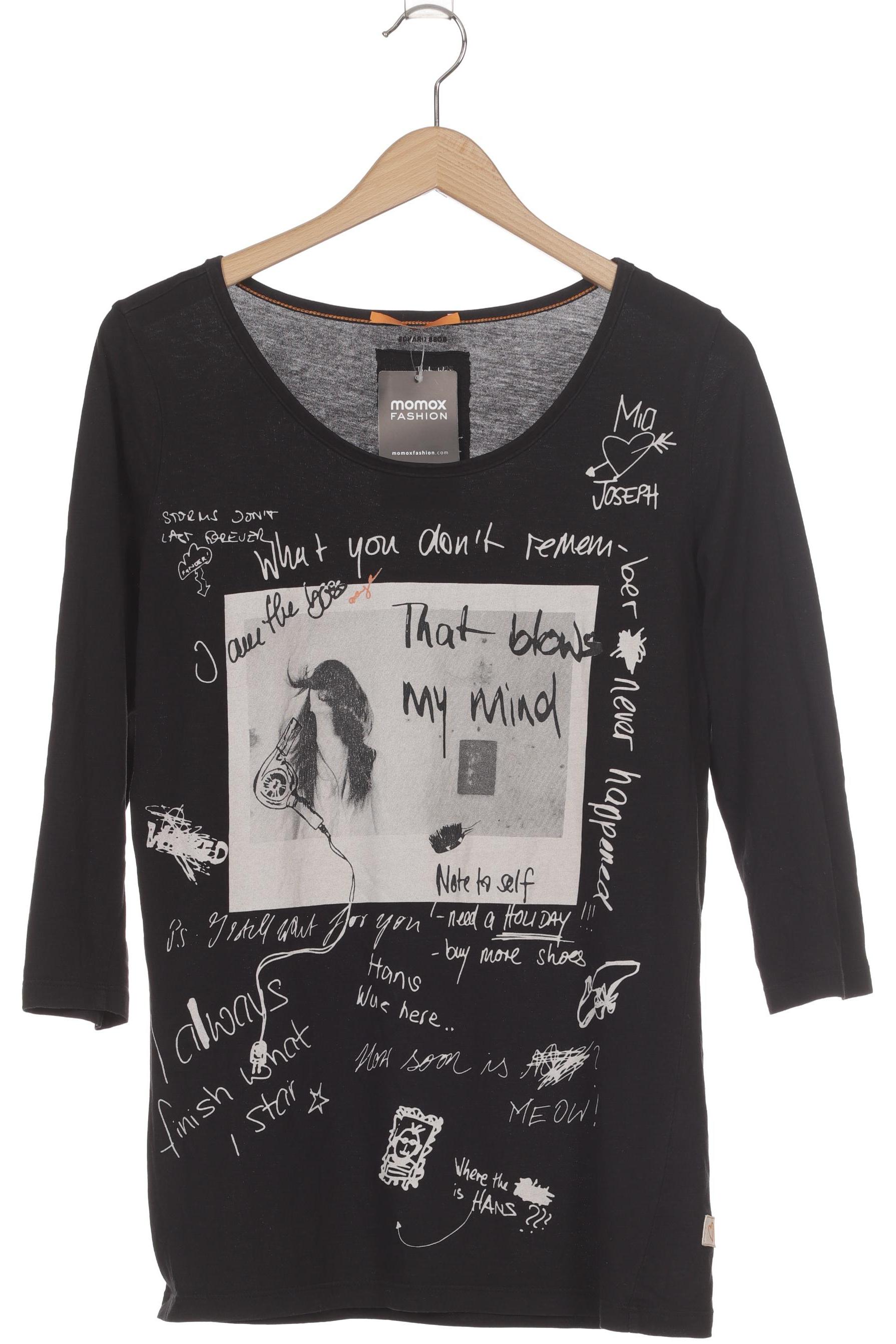 

Boss Orange Damen Langarmshirt, schwarz, Gr. 38