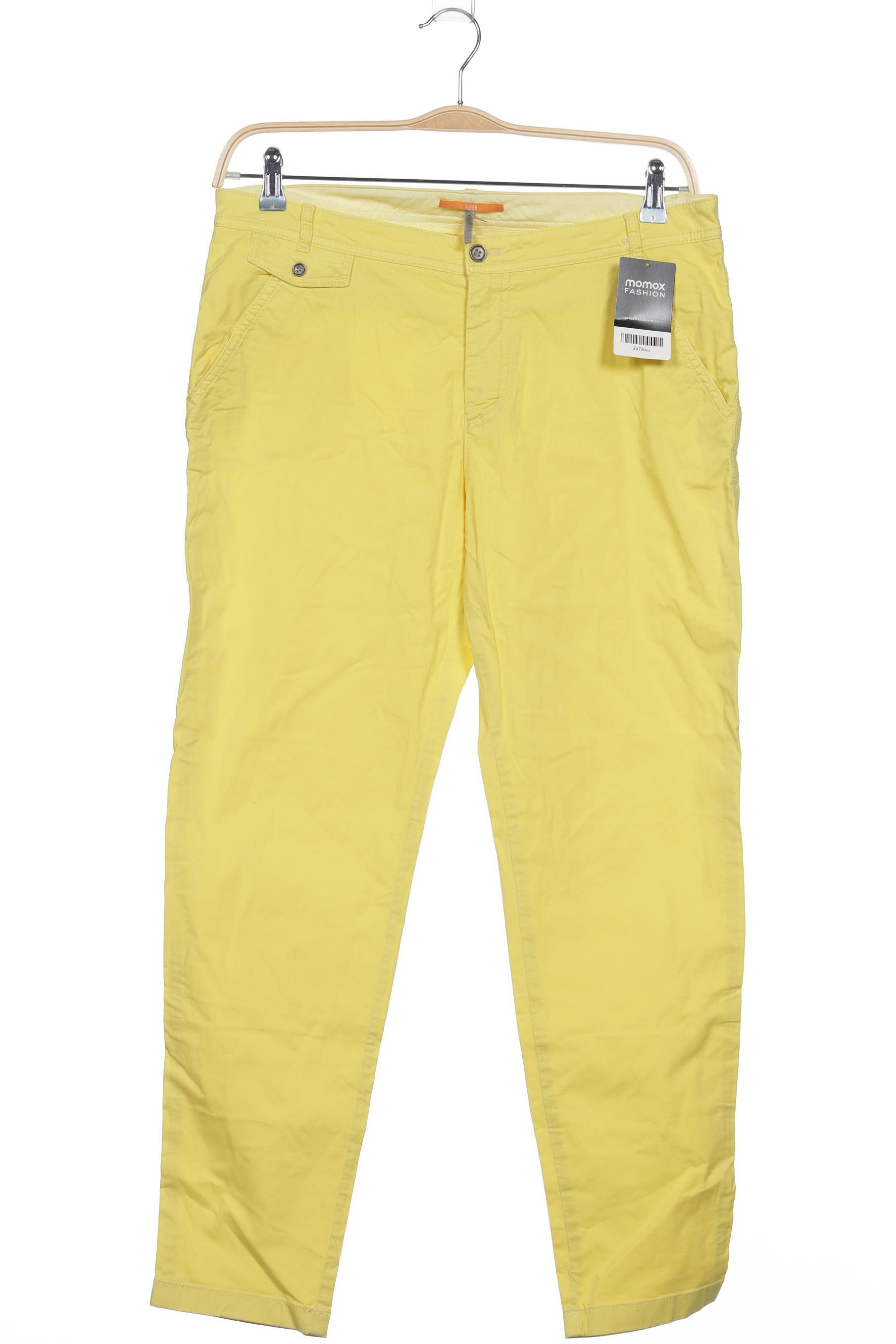 

Boss Orange Damen Stoffhose, gelb, Gr. 42