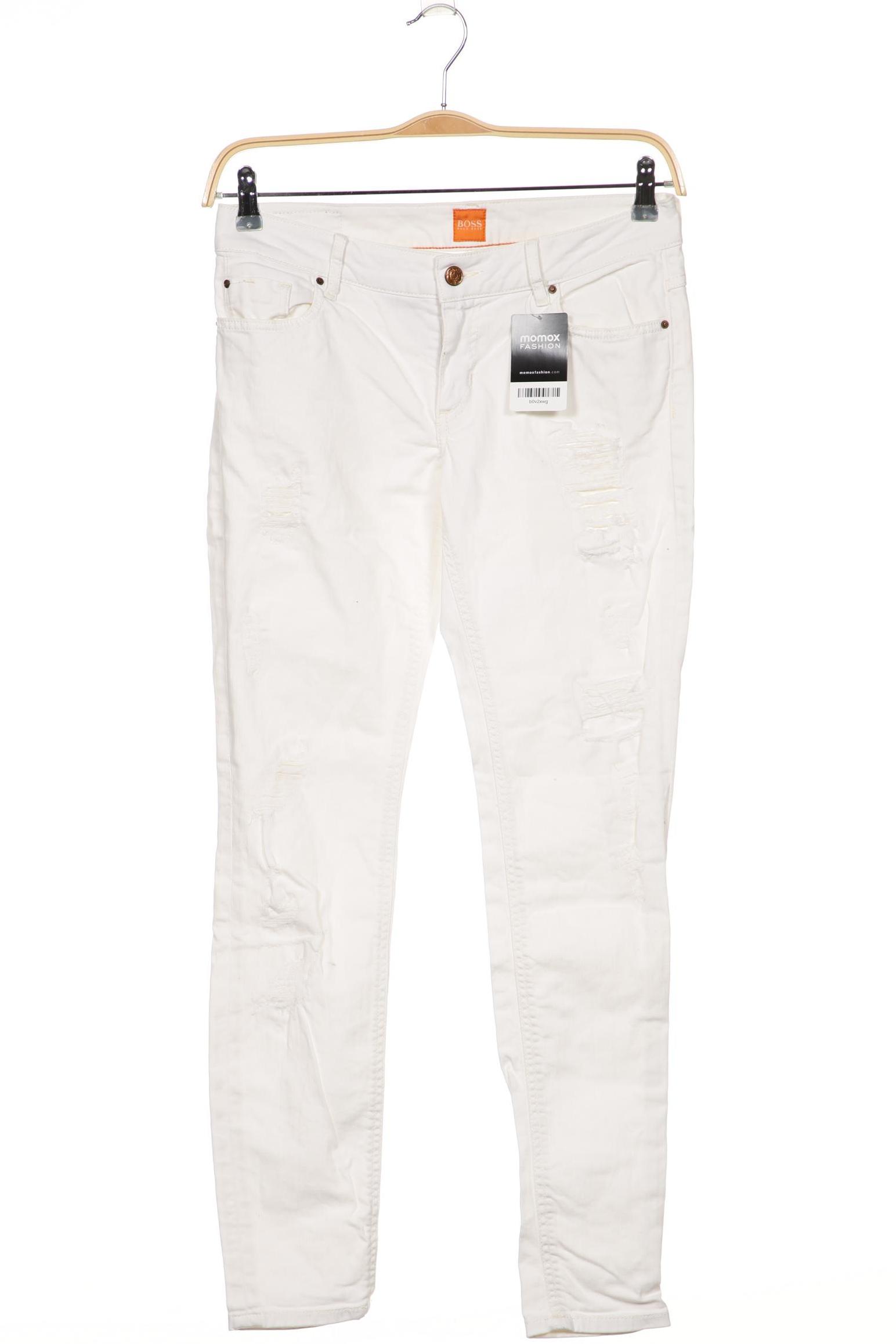 

Boss Orange Damen Jeans, weiß, Gr. 0