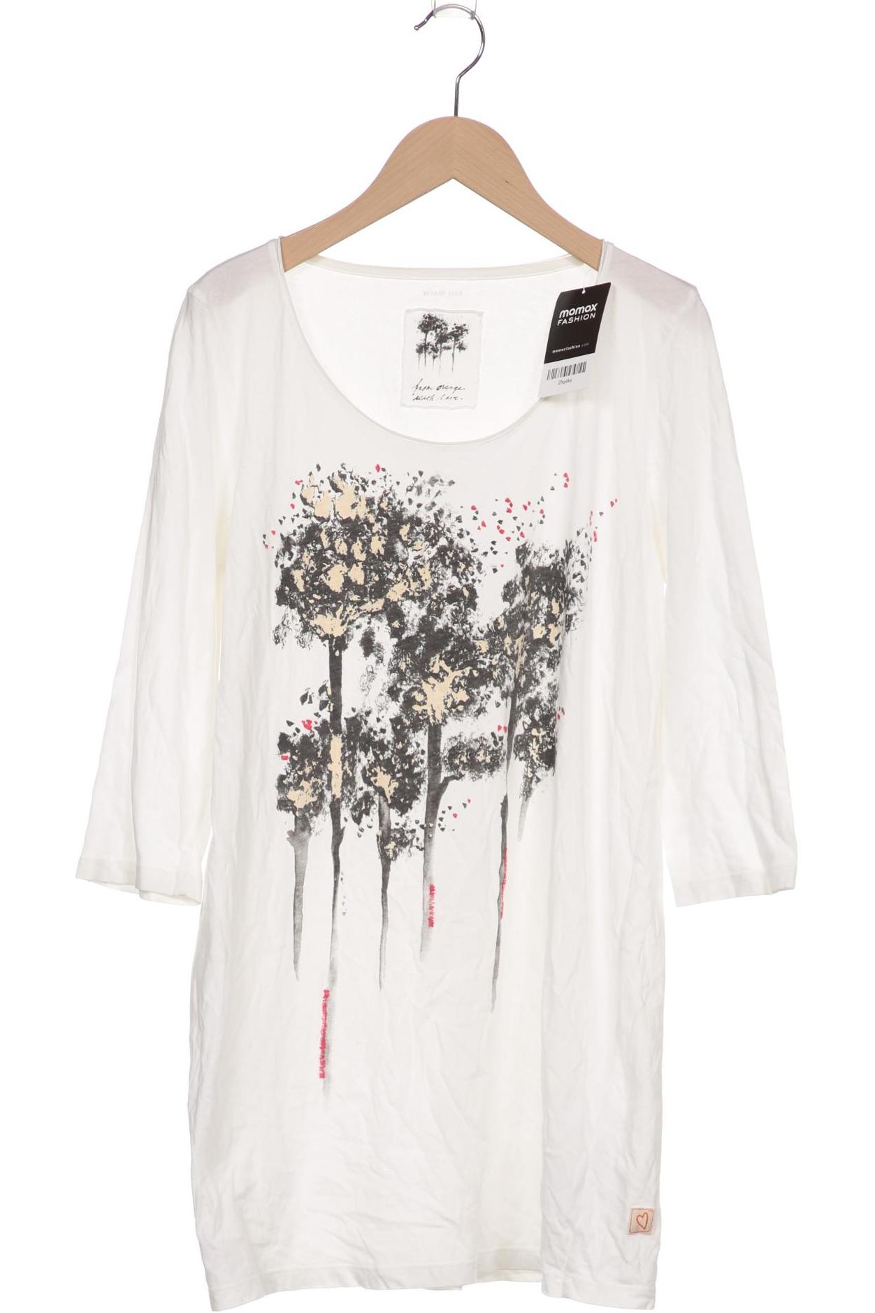 

Boss Orange Damen Langarmshirt, weiß