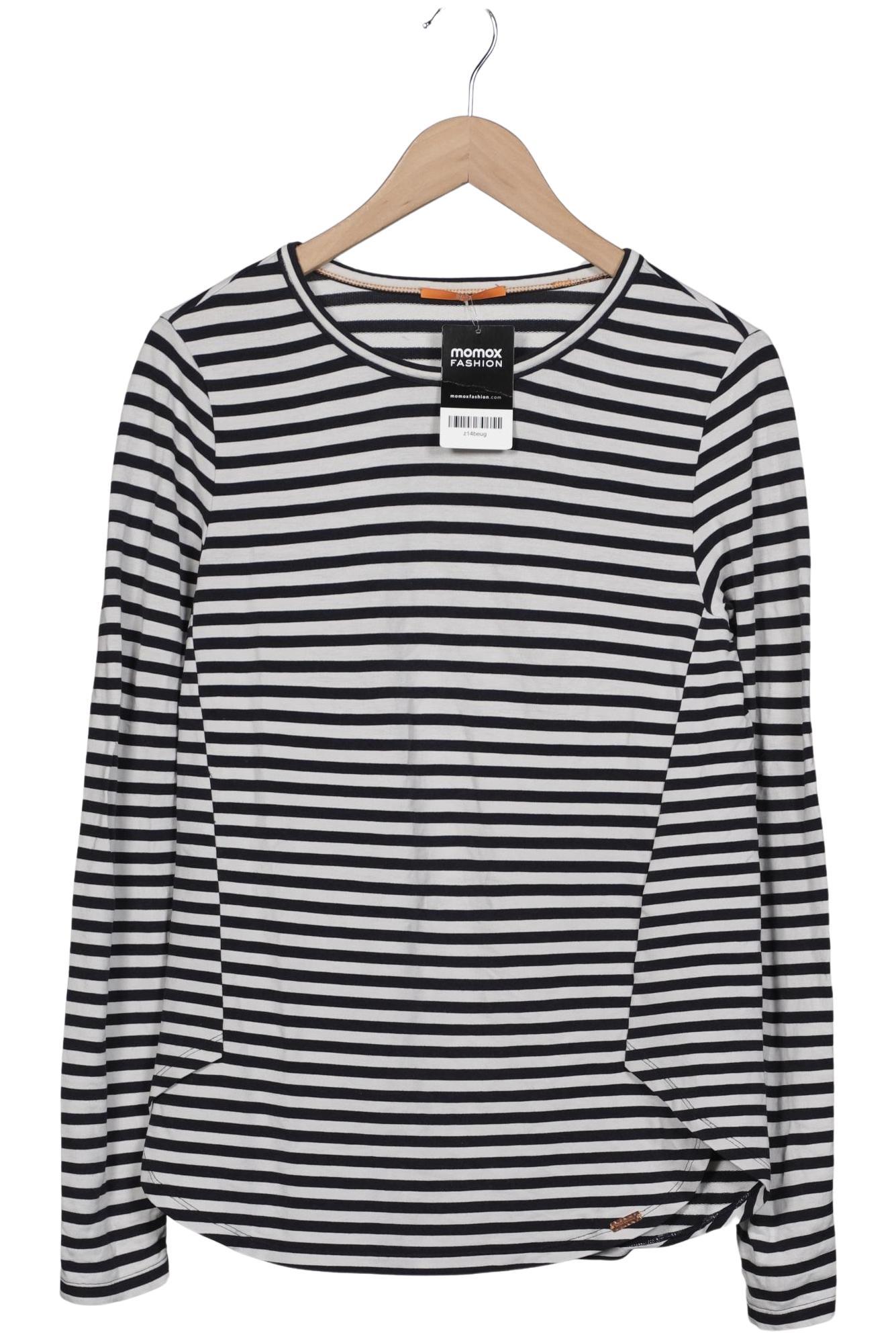 

Boss Orange Damen Langarmshirt, marineblau, Gr. 38