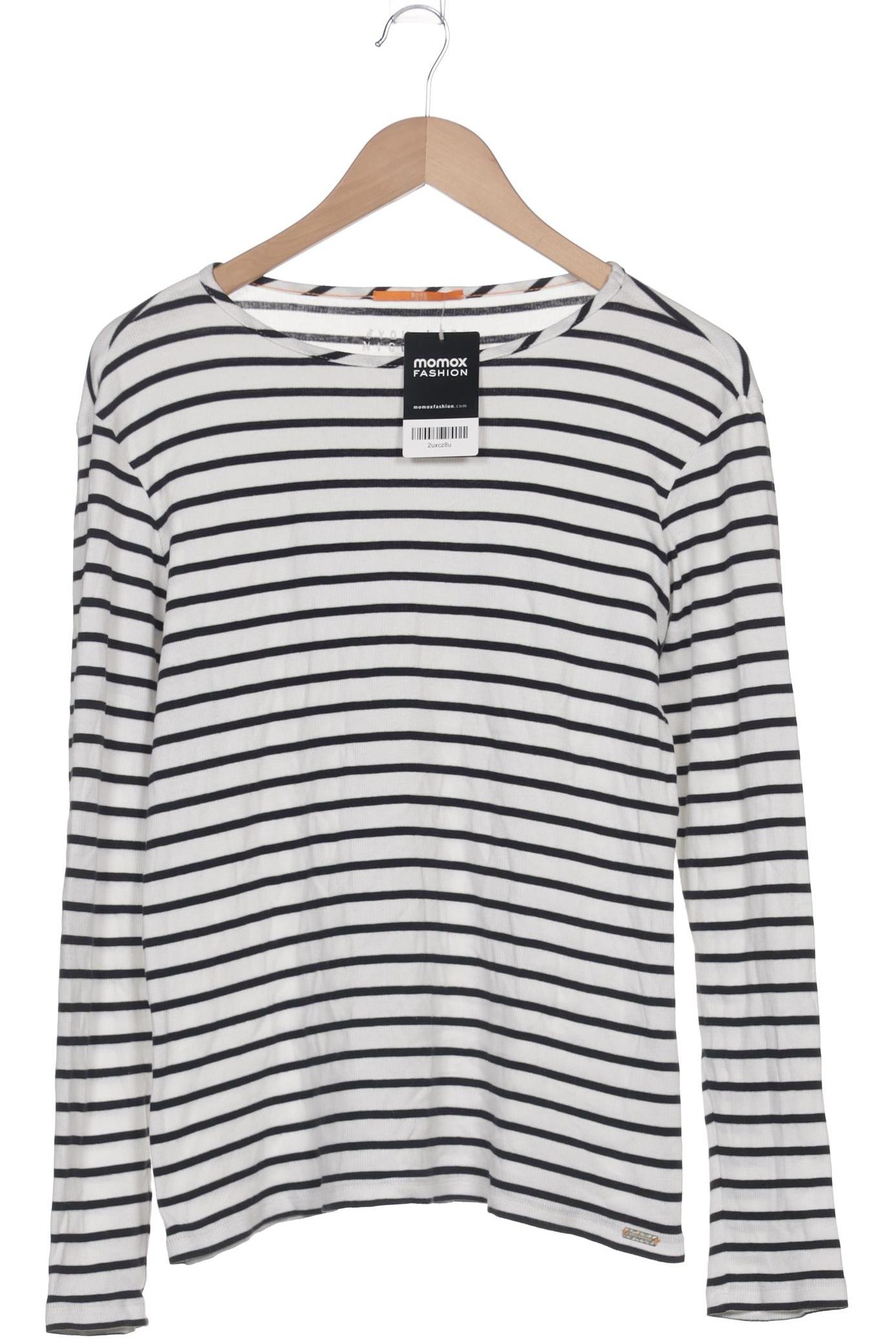 

Boss Orange Damen Langarmshirt, weiß, Gr. 42
