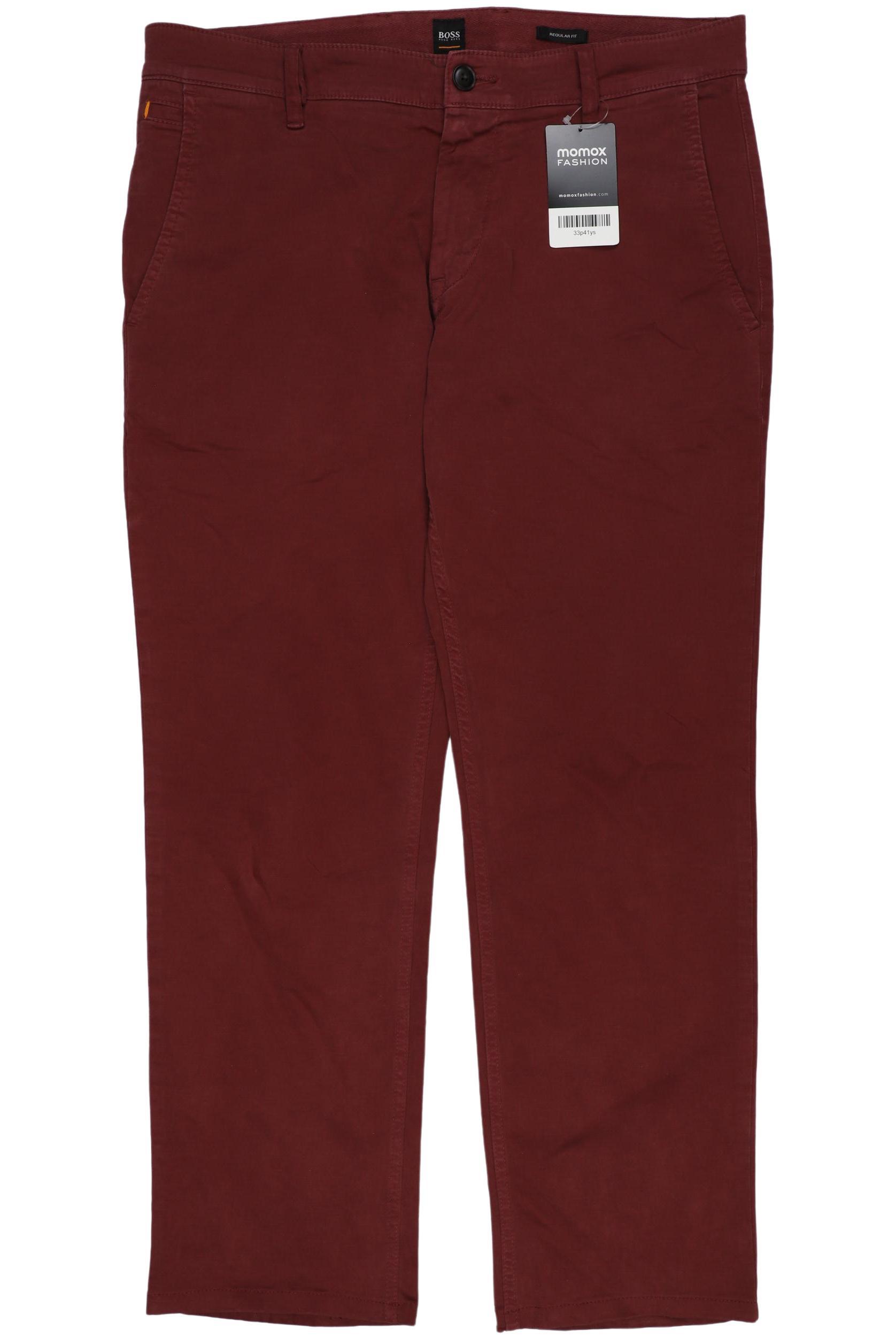 

Boss Orange Damen Stoffhose, bordeaux, Gr. 33