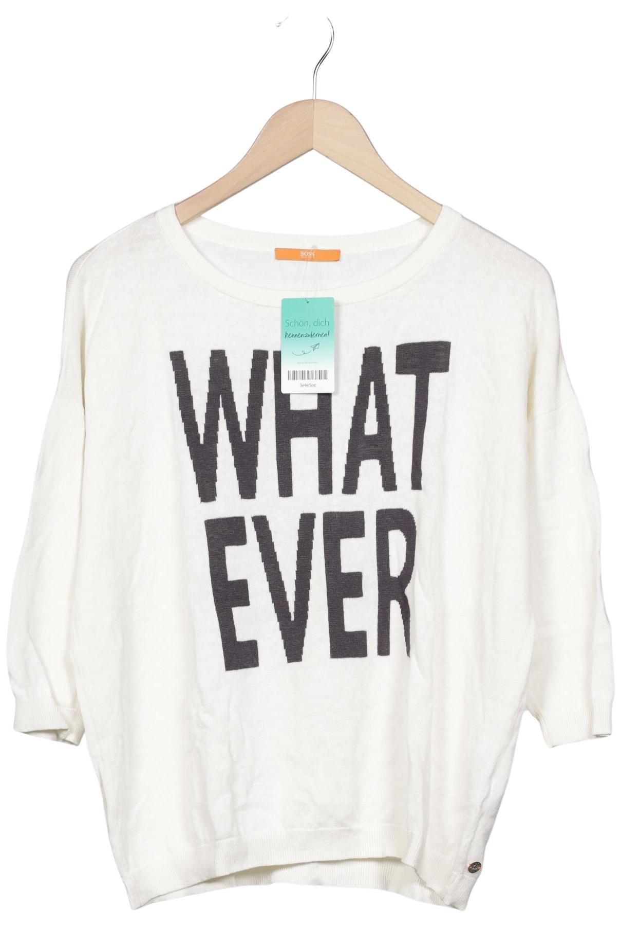 

Boss Orange Damen Pullover, cremeweiß, Gr. 36