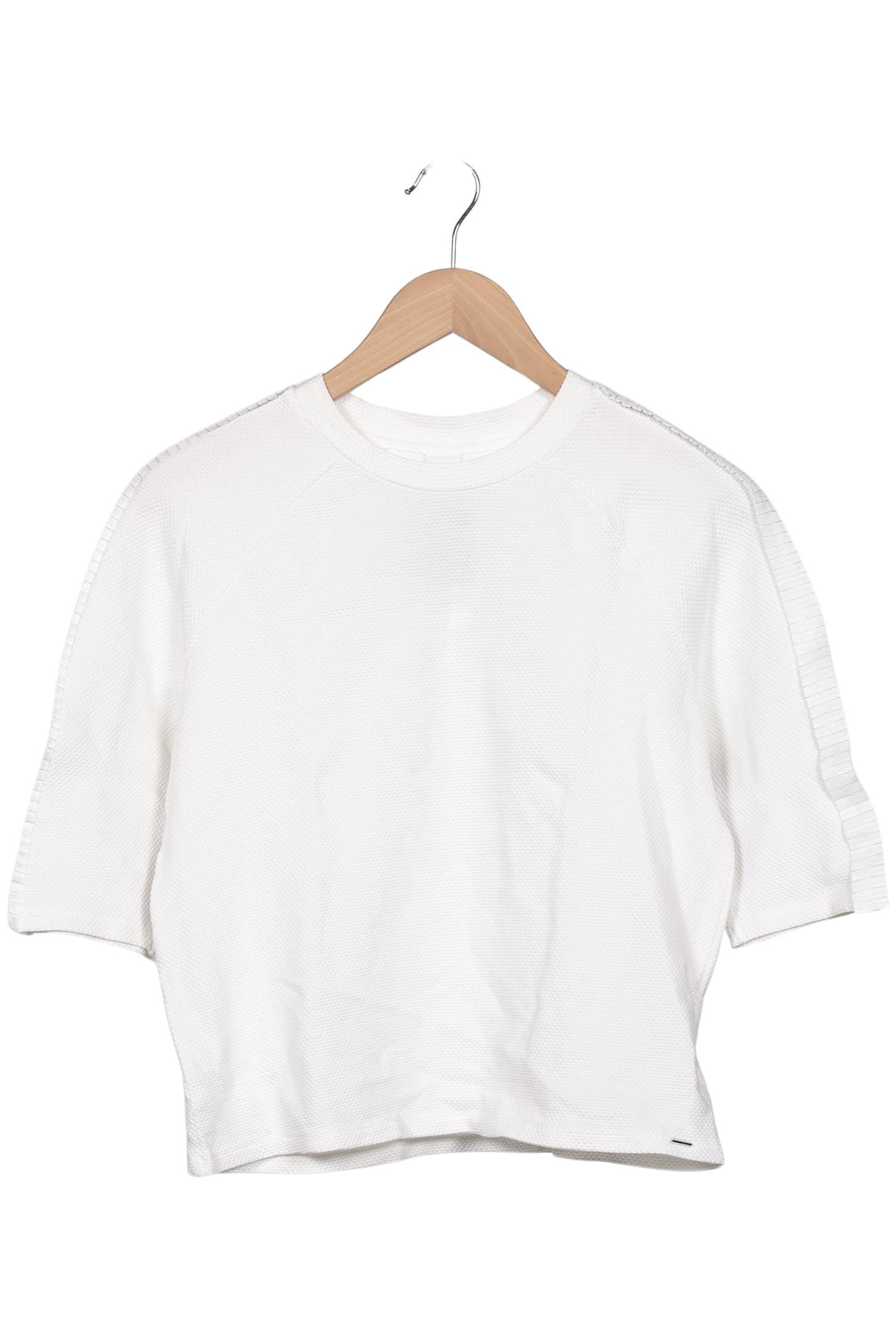 

Boss Orange Damen Langarmshirt, weiß, Gr. 36