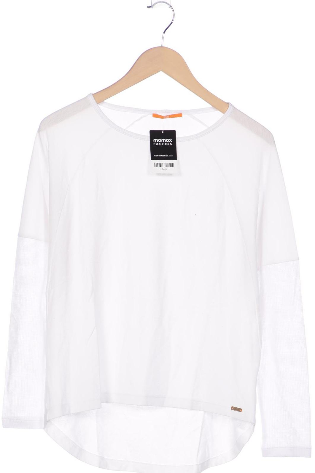 

Boss Orange Damen Langarmshirt, weiß