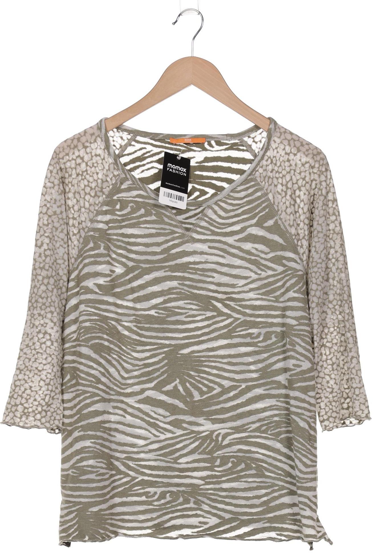 

Boss Orange Damen Langarmshirt, grün, Gr. 44