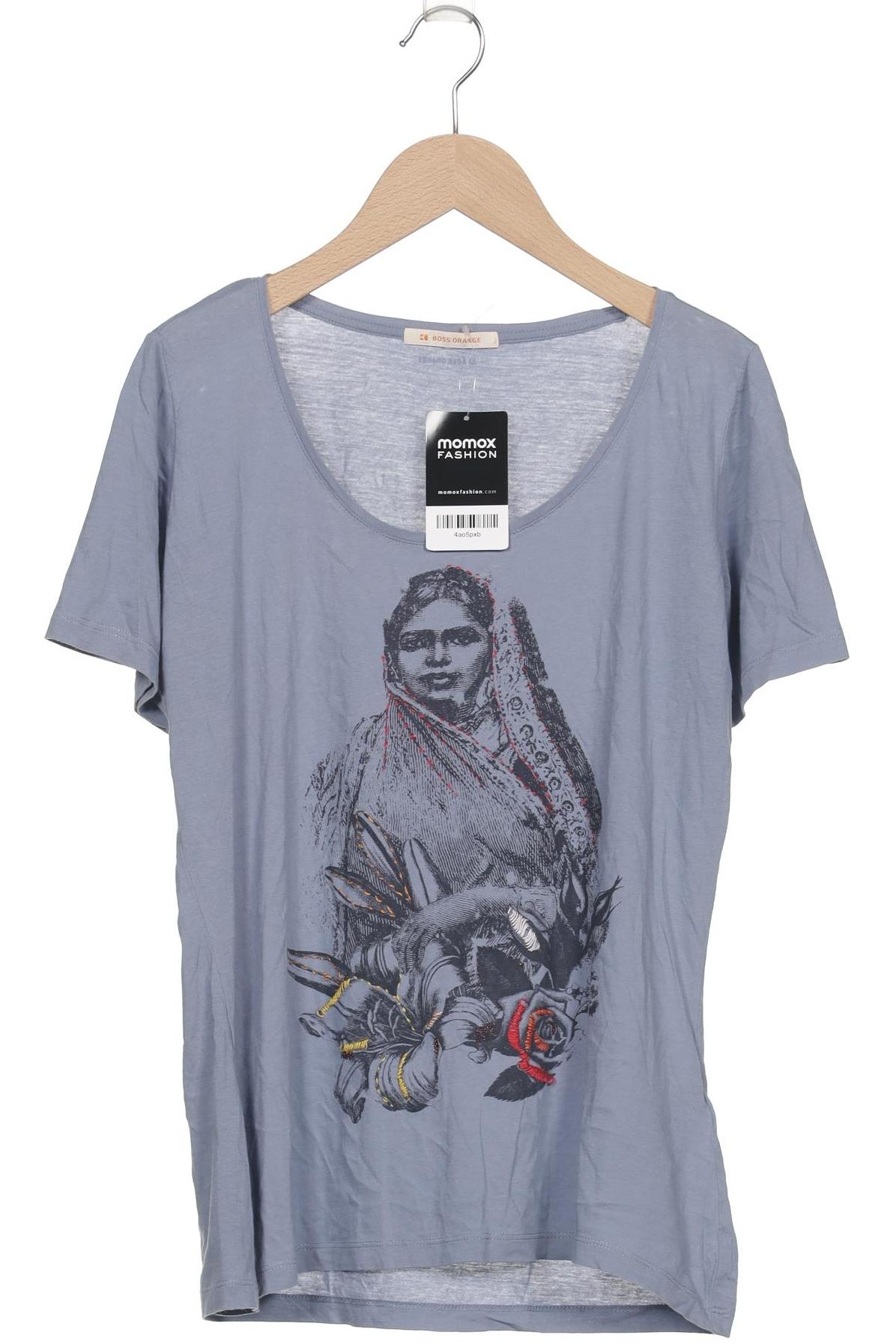 

Boss Orange Damen T-Shirt, blau, Gr. 36