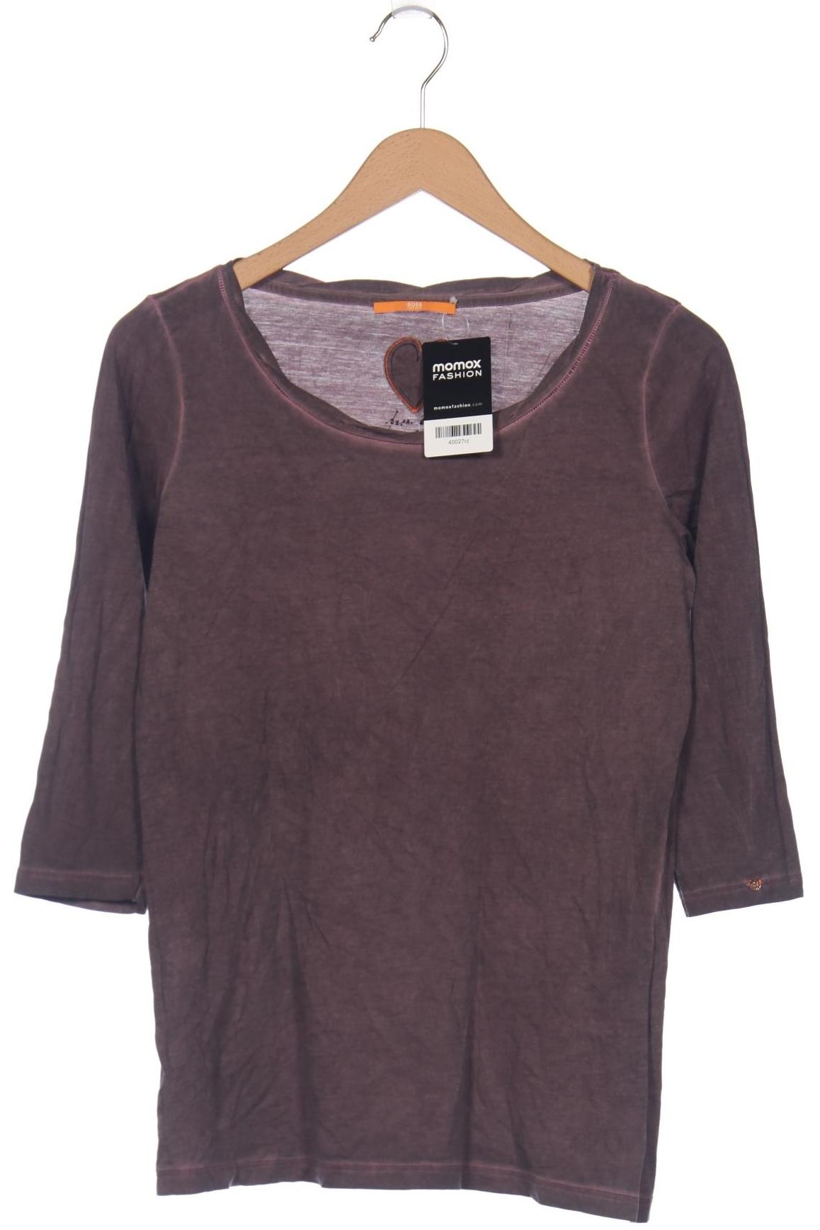 Thumbnail - Boss Orange Damen Langarmshirt, bordeaux, Gr. 38