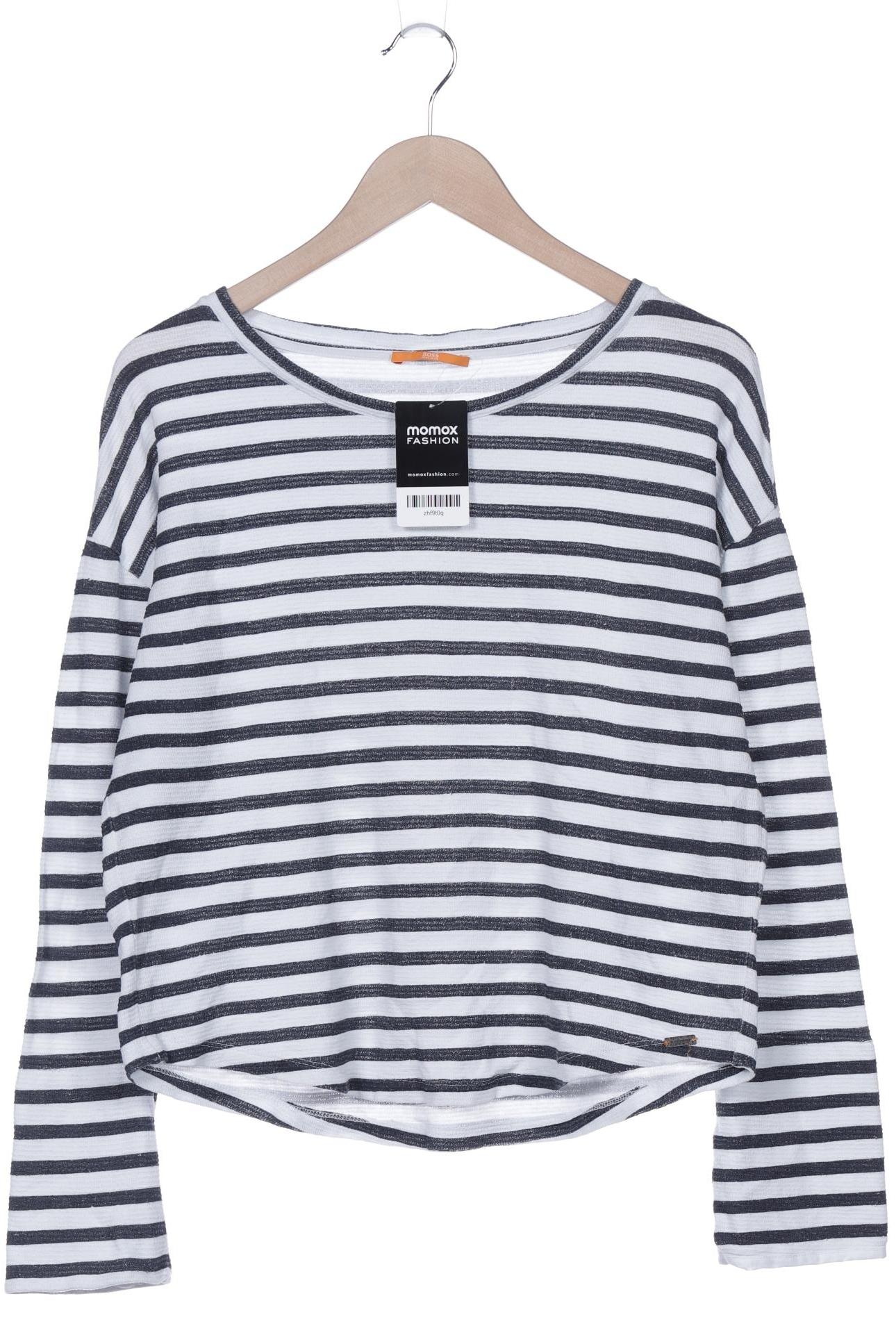 

Boss Orange Damen Langarmshirt, weiß, Gr. 38