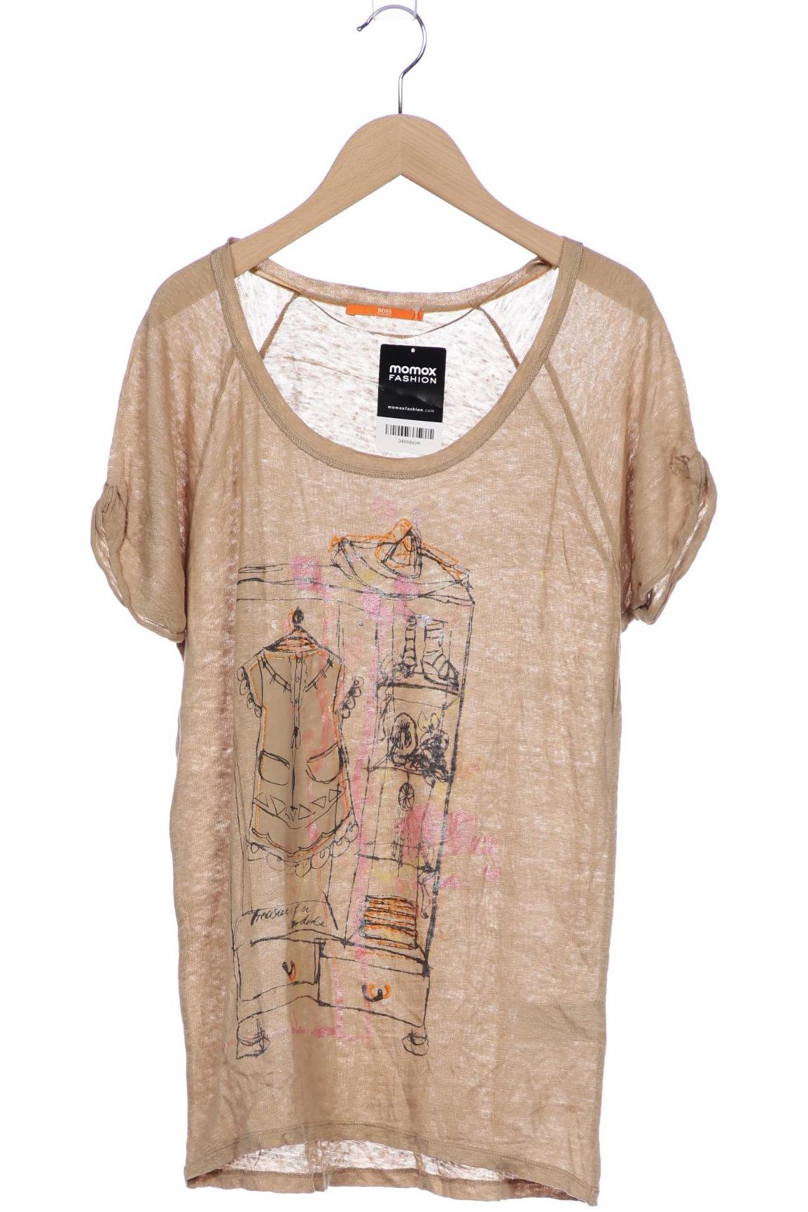 

Boss Orange Damen T-Shirt, beige, Gr. 42