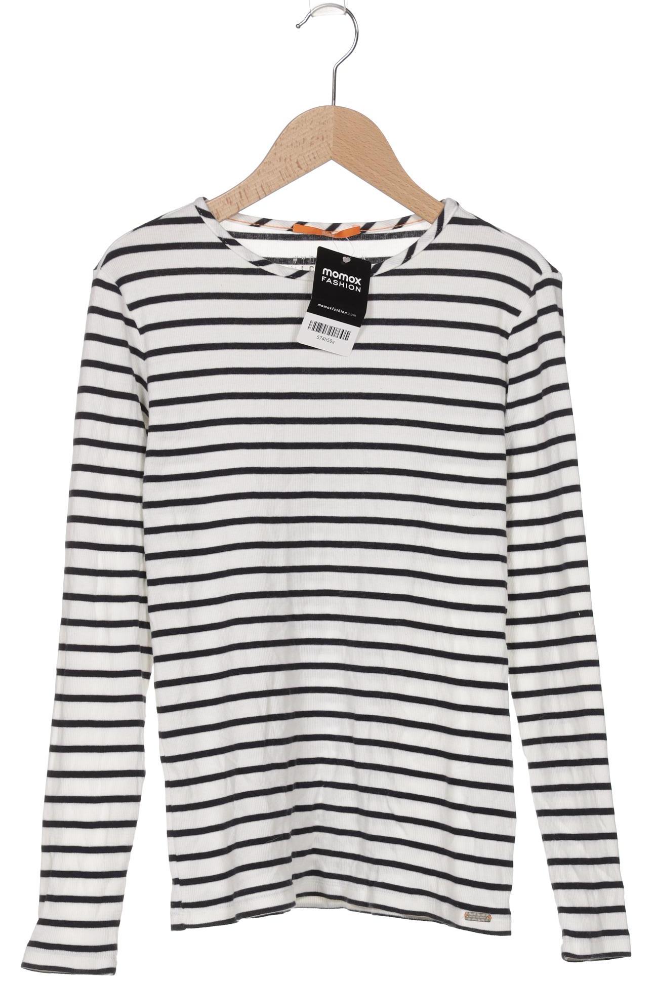 

Boss Orange Damen Langarmshirt, weiß, Gr. 36