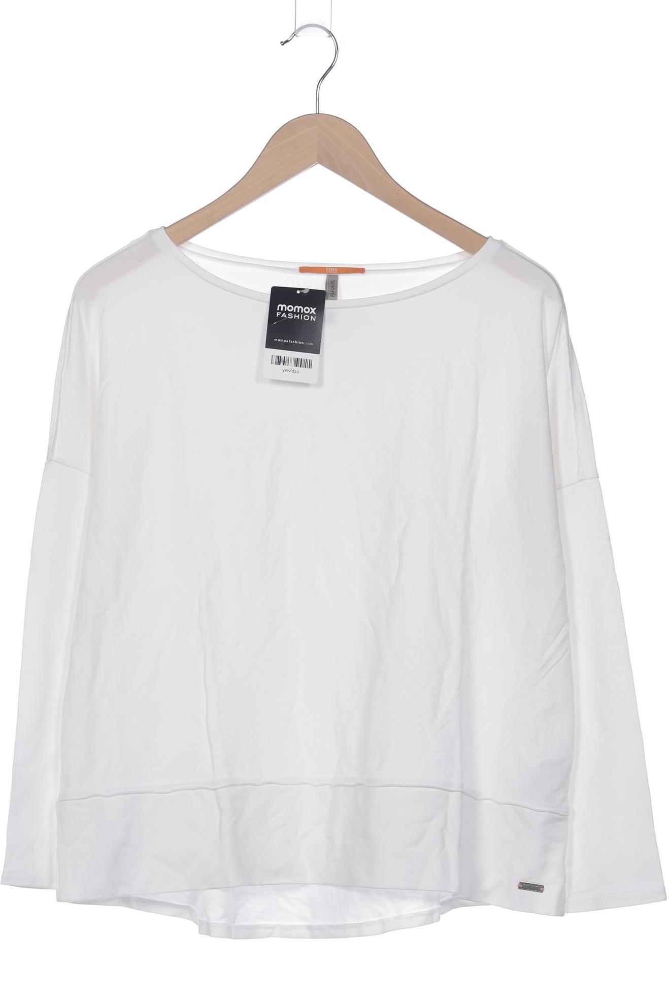 

Boss Orange Damen Langarmshirt, weiß, Gr. 36