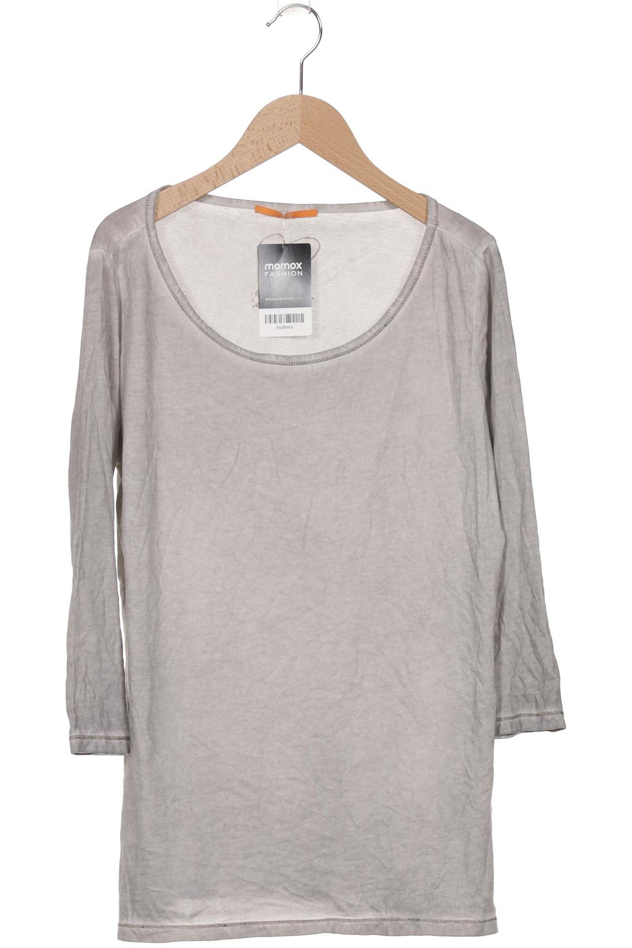 

Boss Orange Damen Langarmshirt, grau, Gr. 42