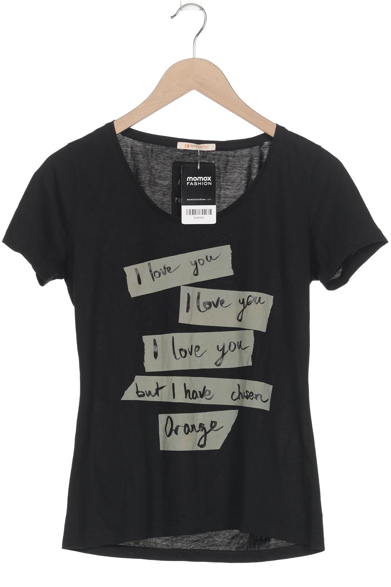 

Boss Orange Damen T-Shirt, schwarz, Gr. 36