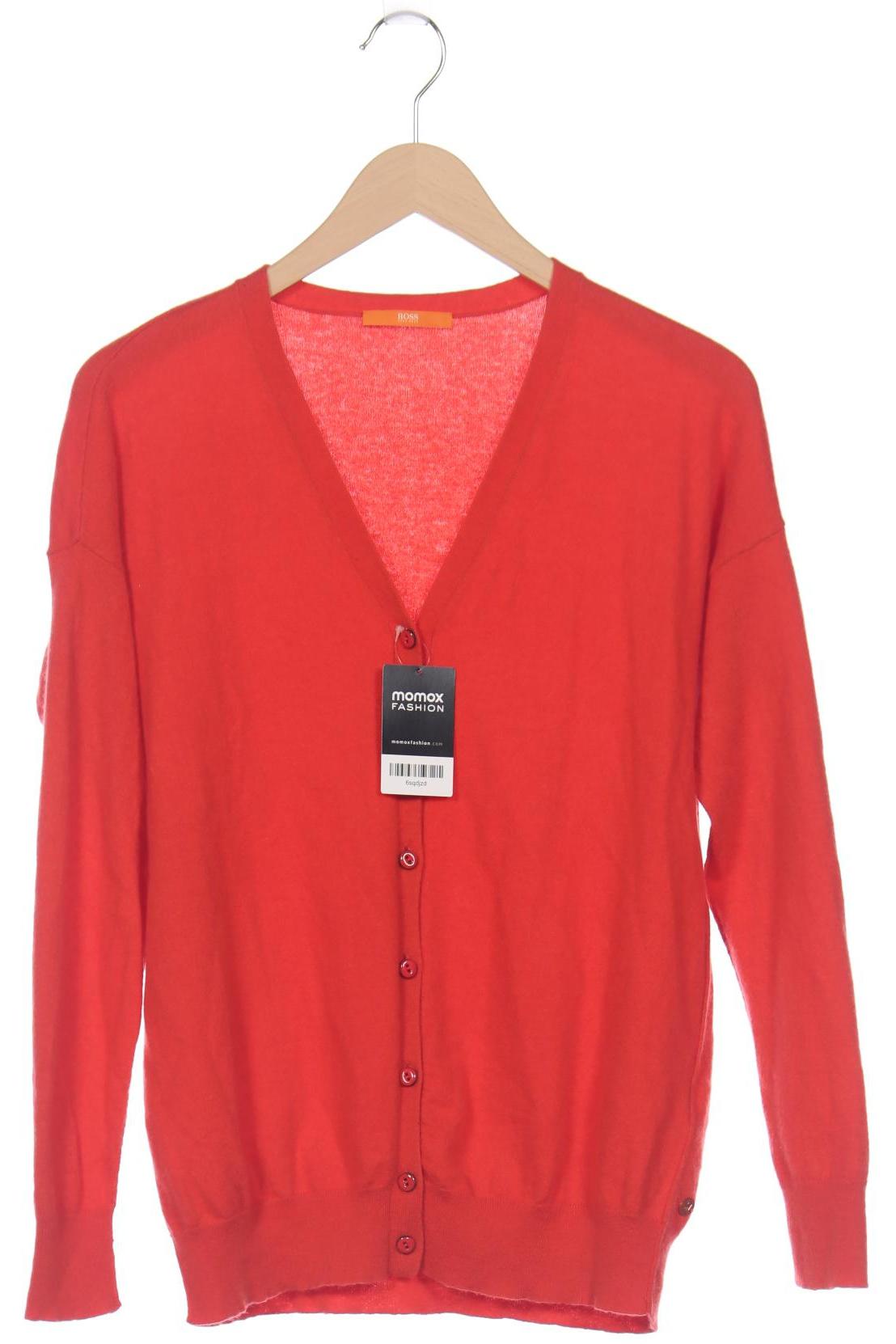 

Boss Orange Damen Strickjacke, rot, Gr. 38