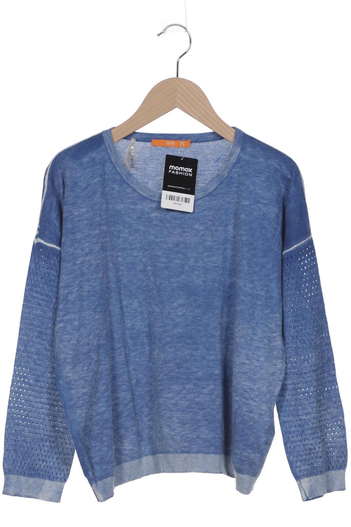 

Boss Orange Damen Pullover, blau, Gr. 36