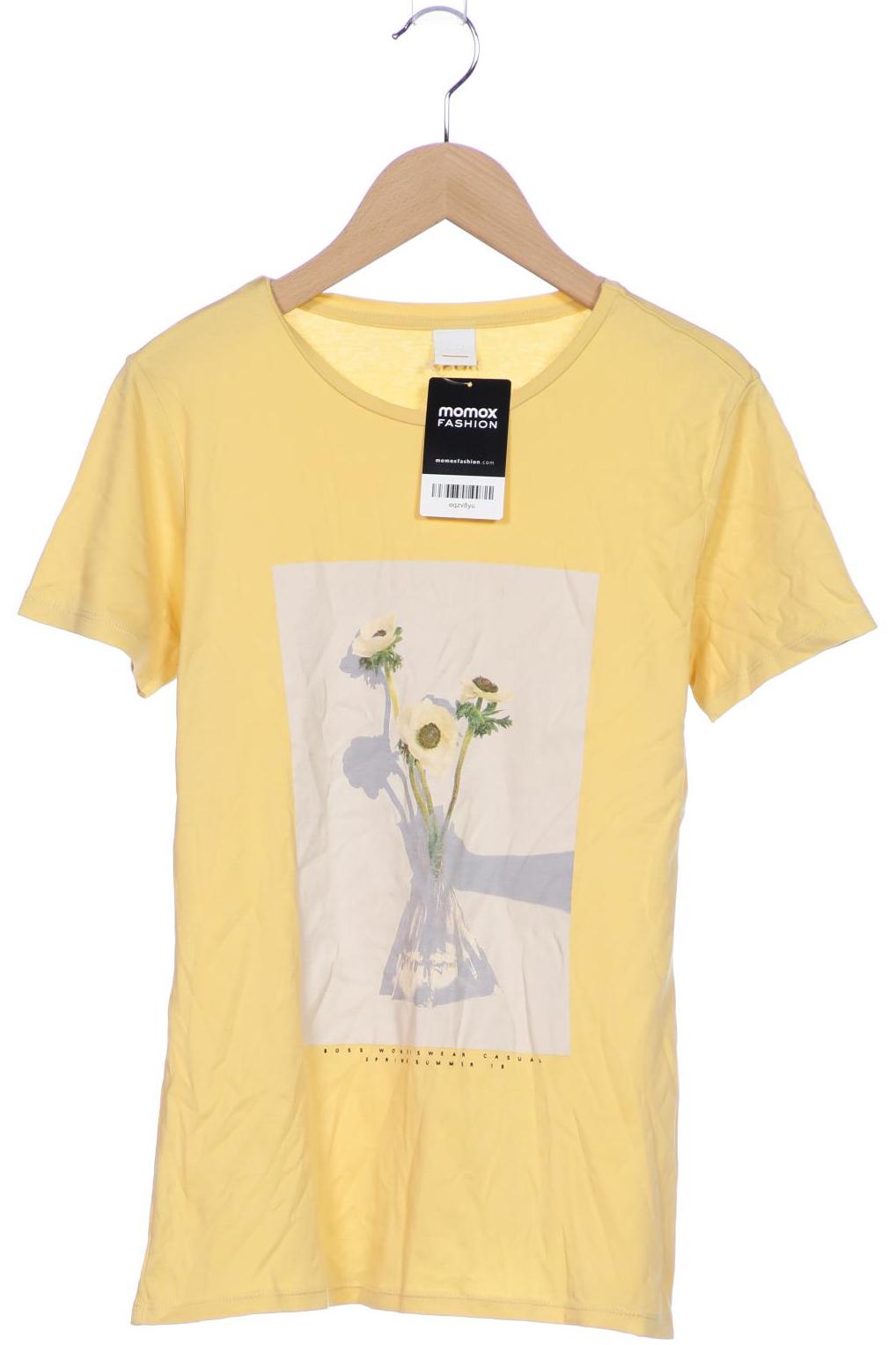 

Boss Orange Damen T-Shirt, gelb, Gr. 36