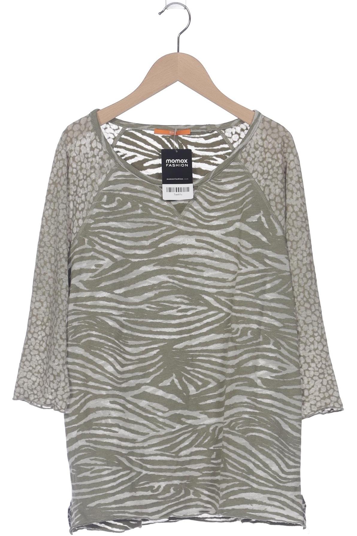 

Boss Orange Damen Langarmshirt, grün, Gr. 36