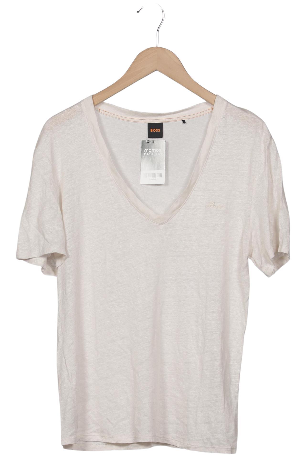 

Boss Orange Damen T-Shirt, cremeweiß, Gr. 36