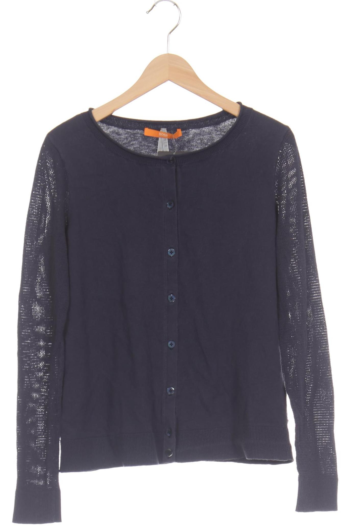 

Boss Orange Damen Strickjacke, blau, Gr.