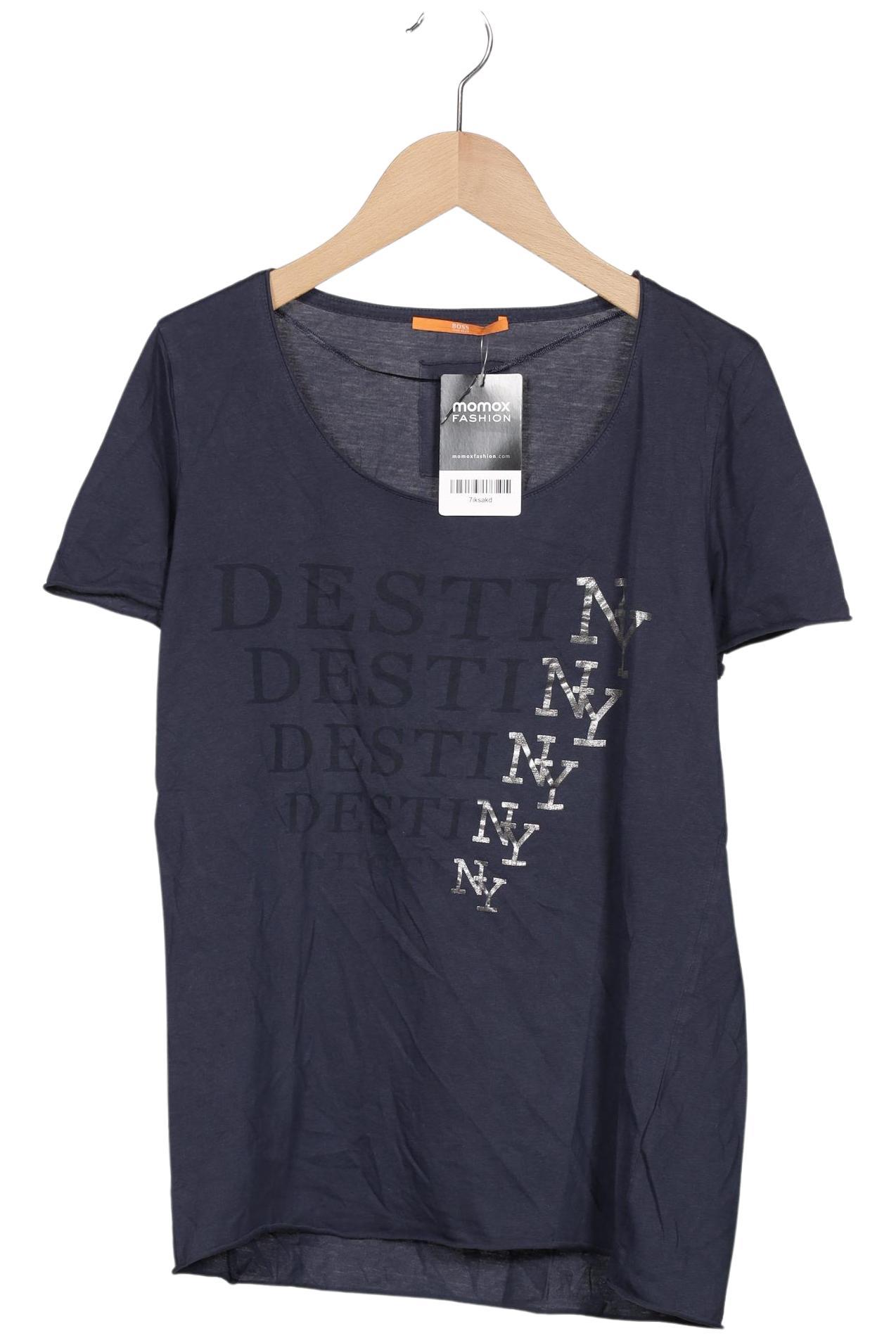 

Boss Orange Damen T-Shirt, marineblau, Gr. 38