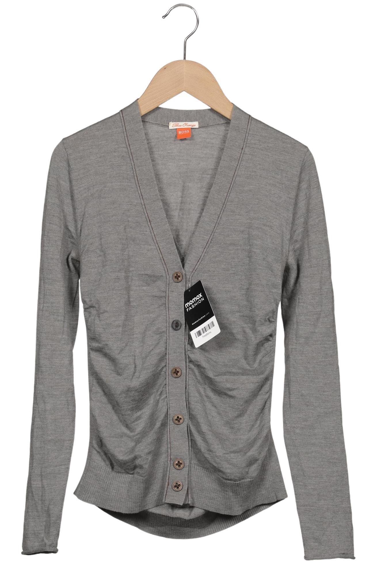 

Boss Orange Damen Strickjacke, grau, Gr. 36
