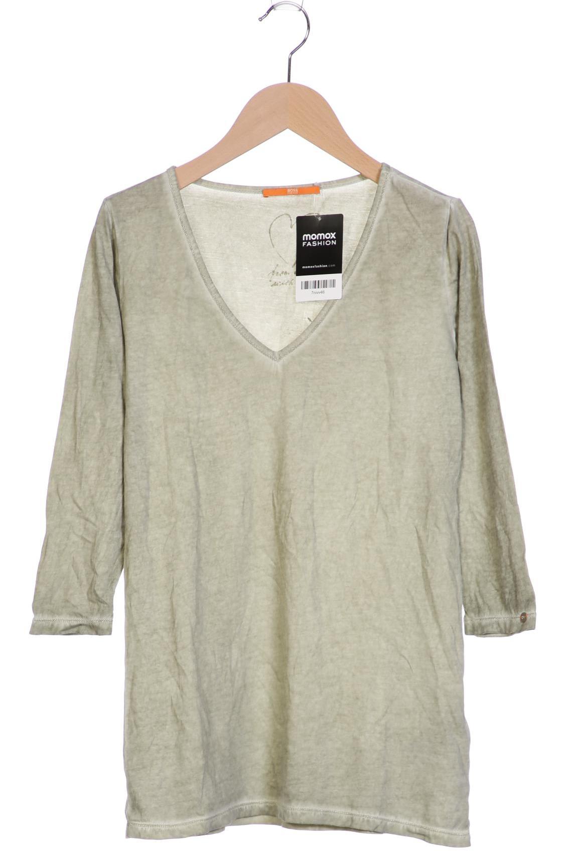 

Boss Orange Damen Langarmshirt, hellgrün