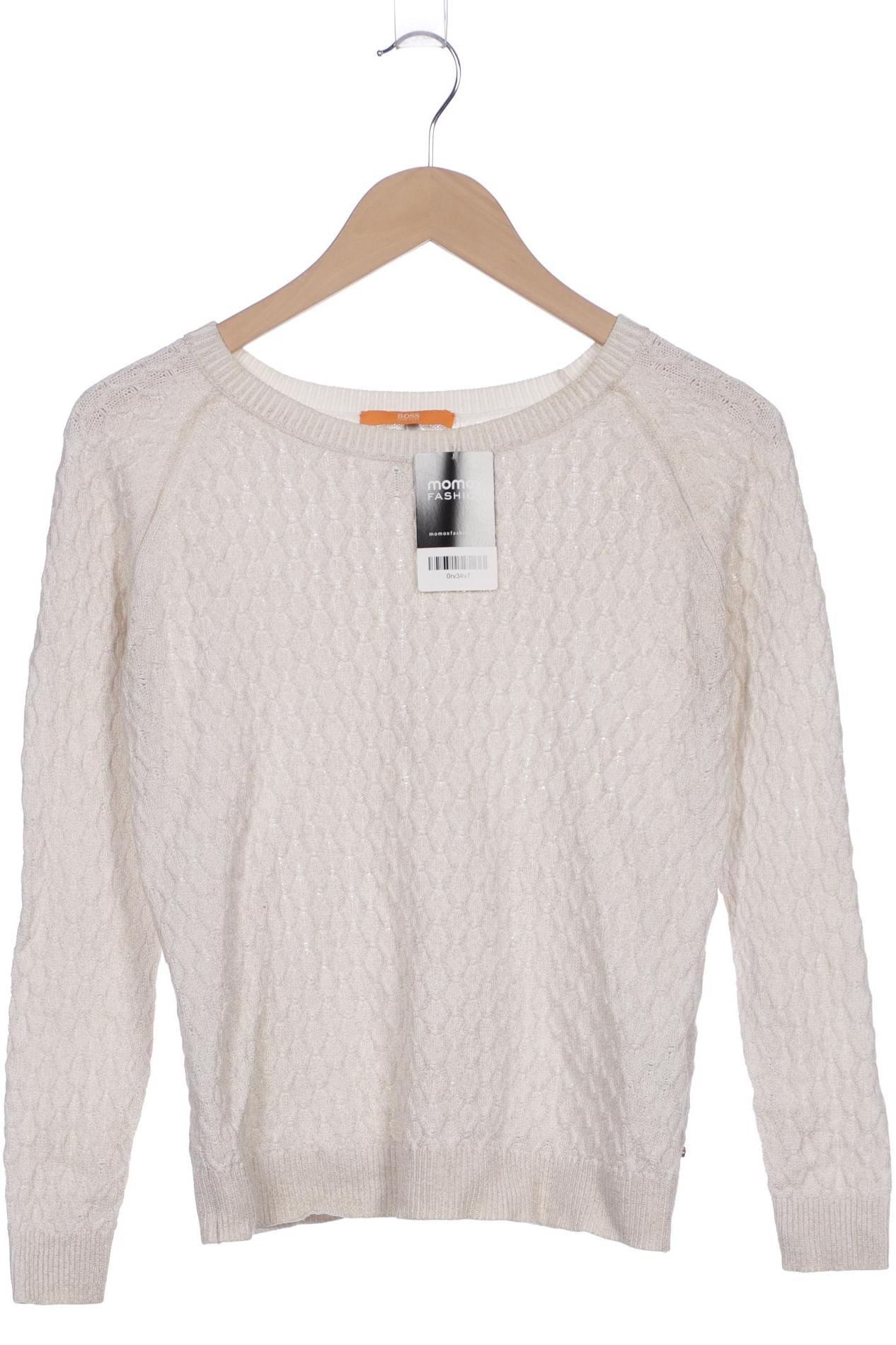 

Boss Orange Damen Pullover, cremeweiß, Gr. 36