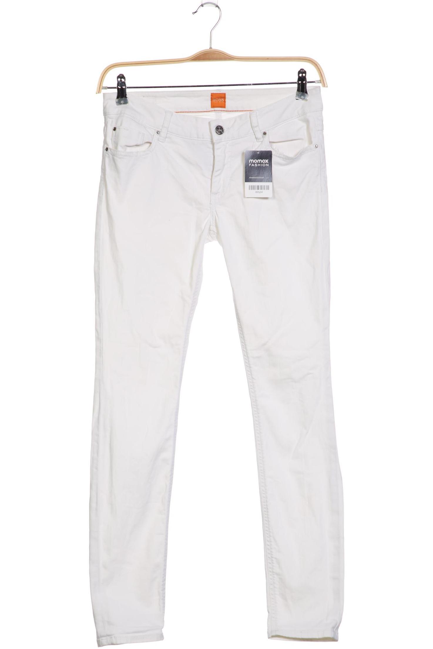 

Boss Orange Damen Jeans, weiß, Gr. 28