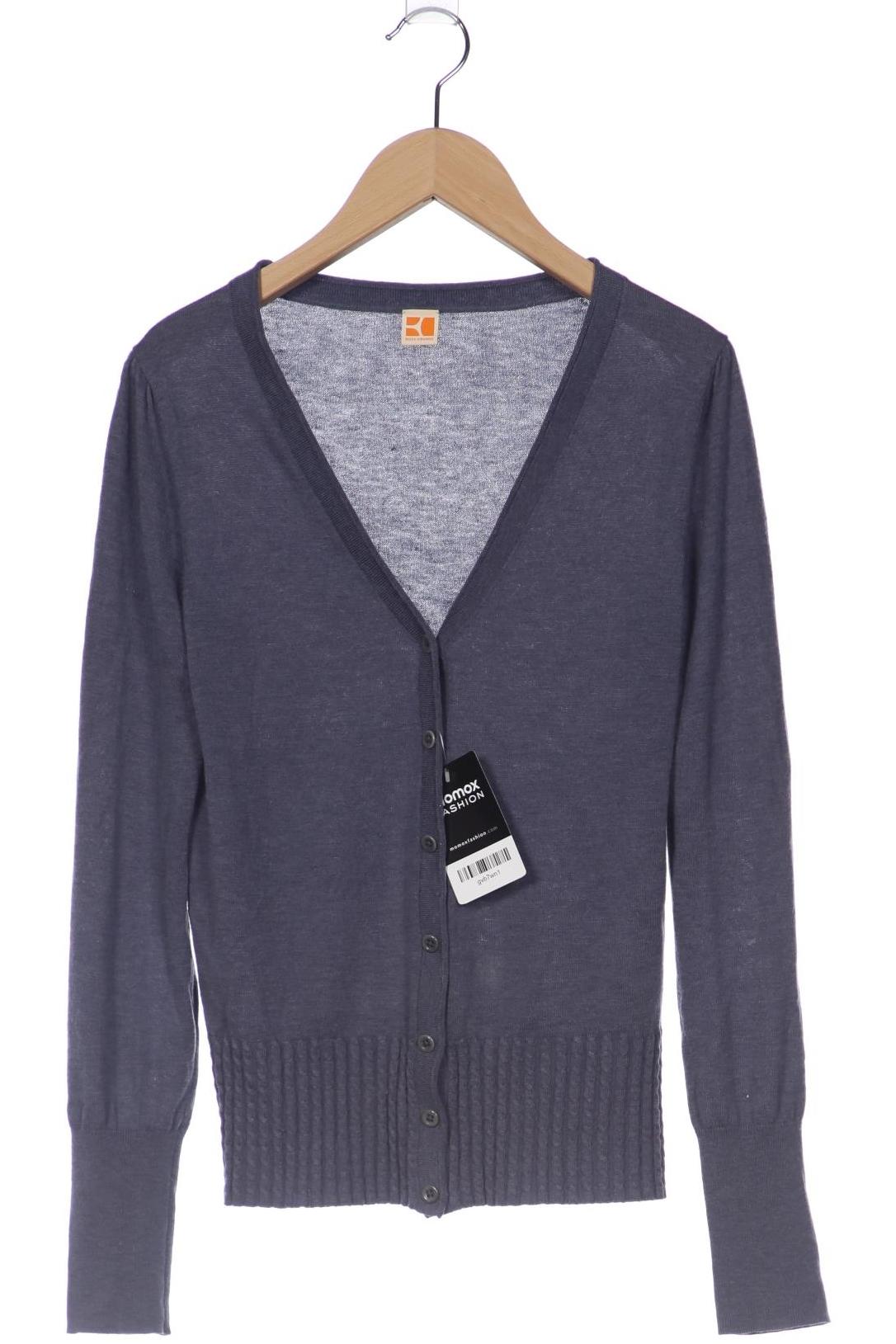 

Boss Orange Damen Strickjacke, blau, Gr. 36