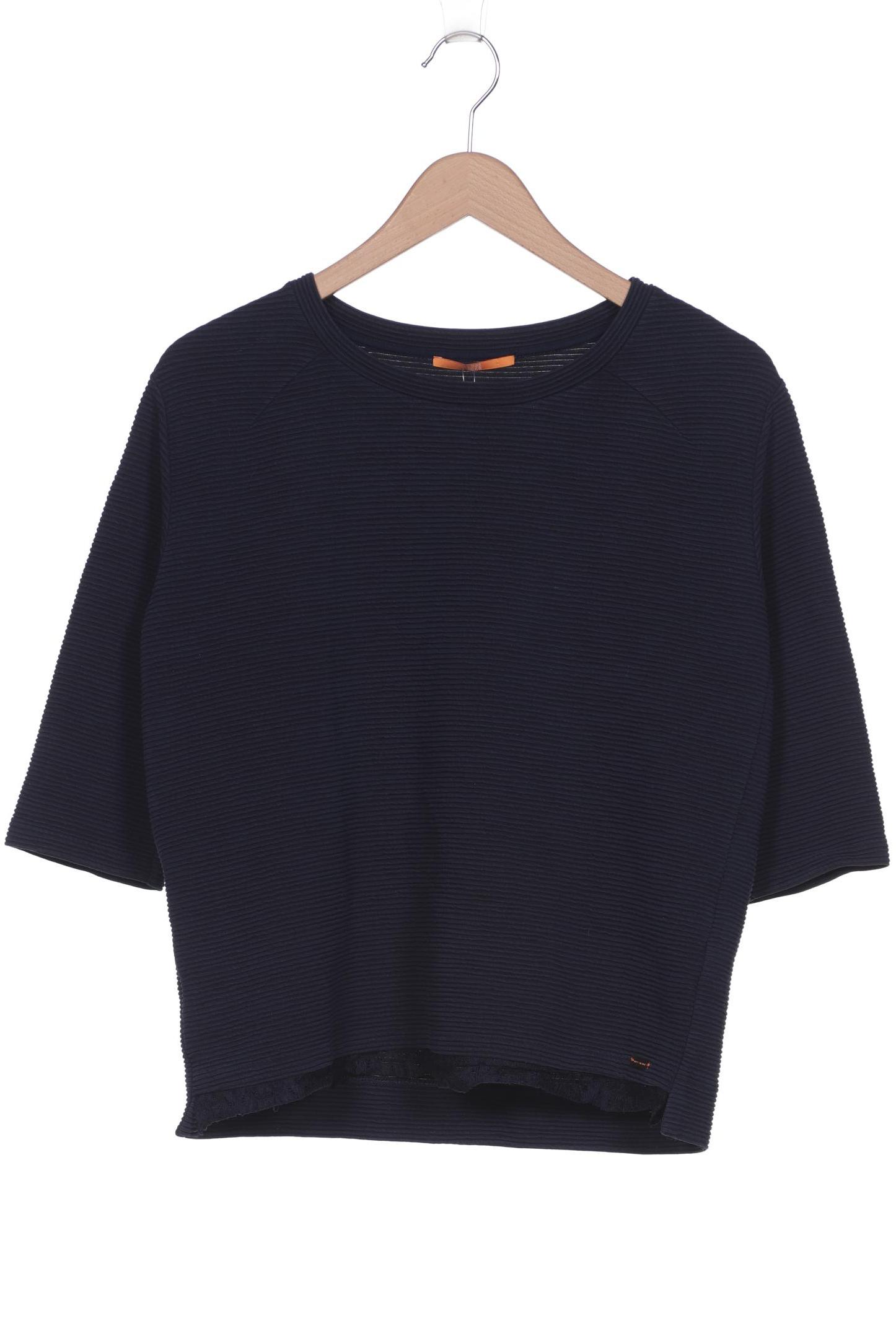 

Boss Orange Damen Langarmshirt, marineblau
