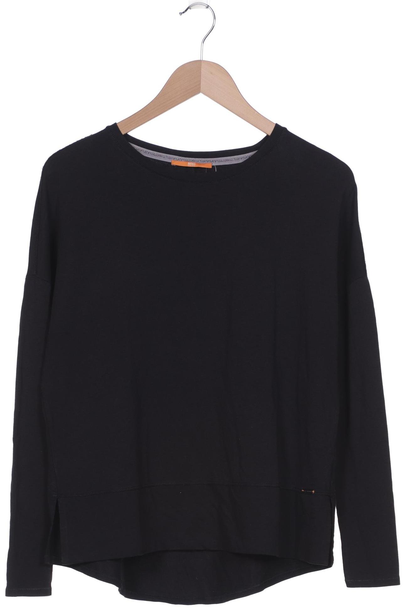 

Boss Orange Damen Langarmshirt, schwarz