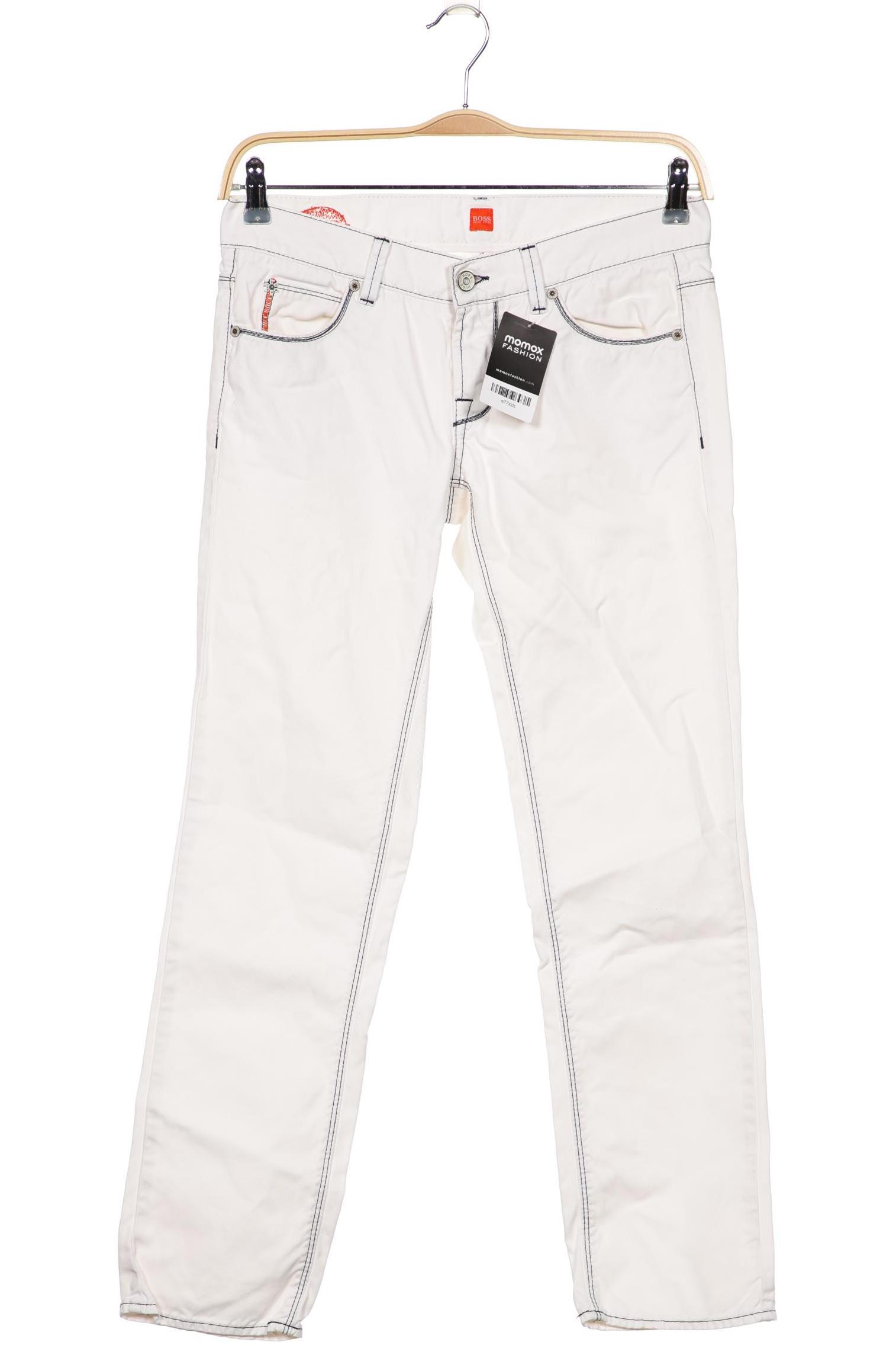 

Boss Orange Damen Jeans, weiß, Gr. 40